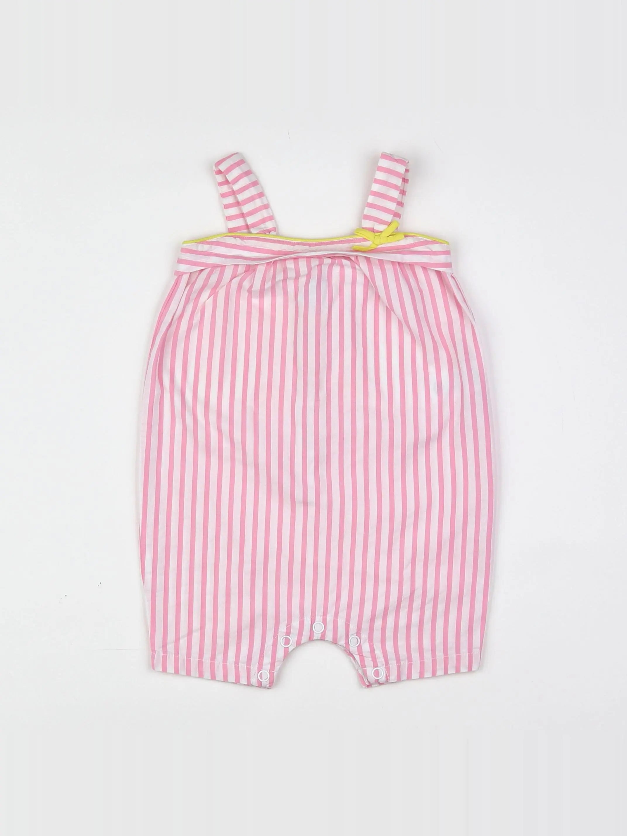 Petit Bateau - combinaison rose - 12 mois
