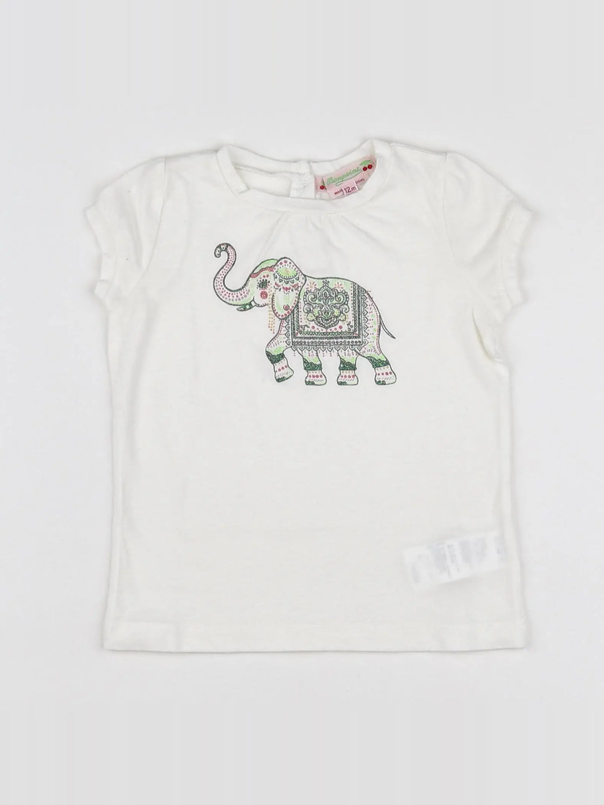 Bonpoint - tee-shirt blanc - 6 mois