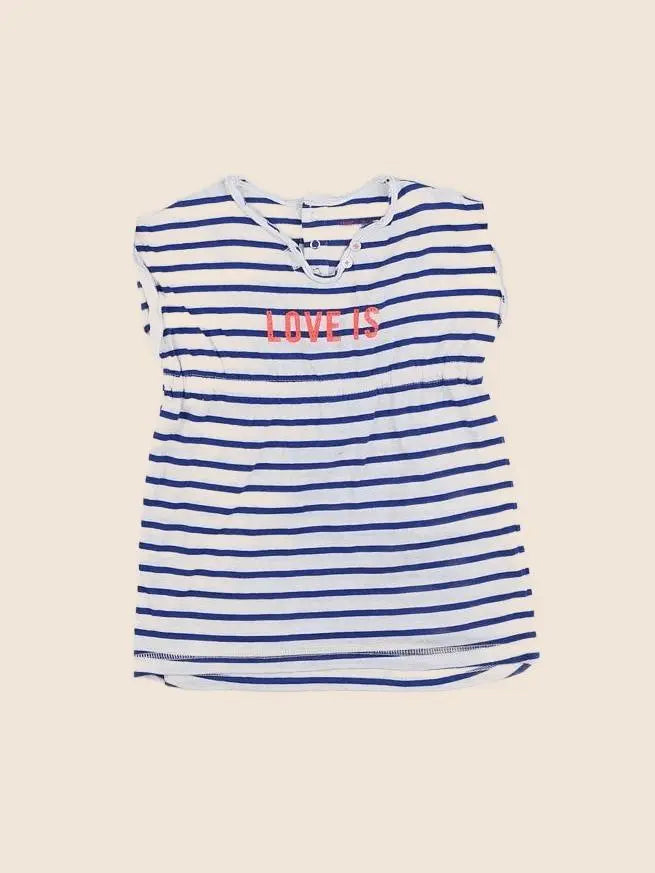 Zadig & Voltaire - robe bleu - 12 mois