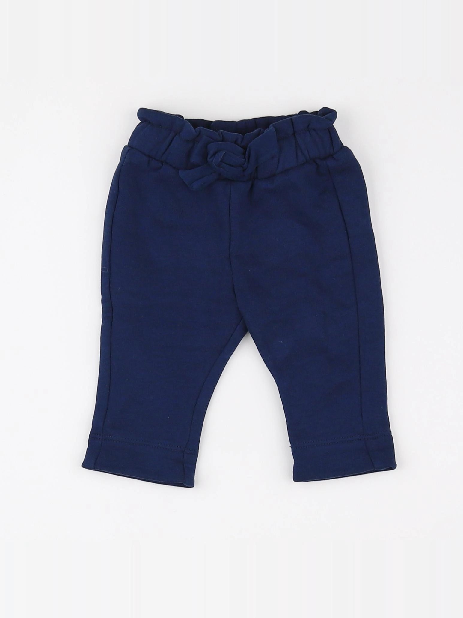 Tape à l'oeil - jogging doublé bleu - 3 mois