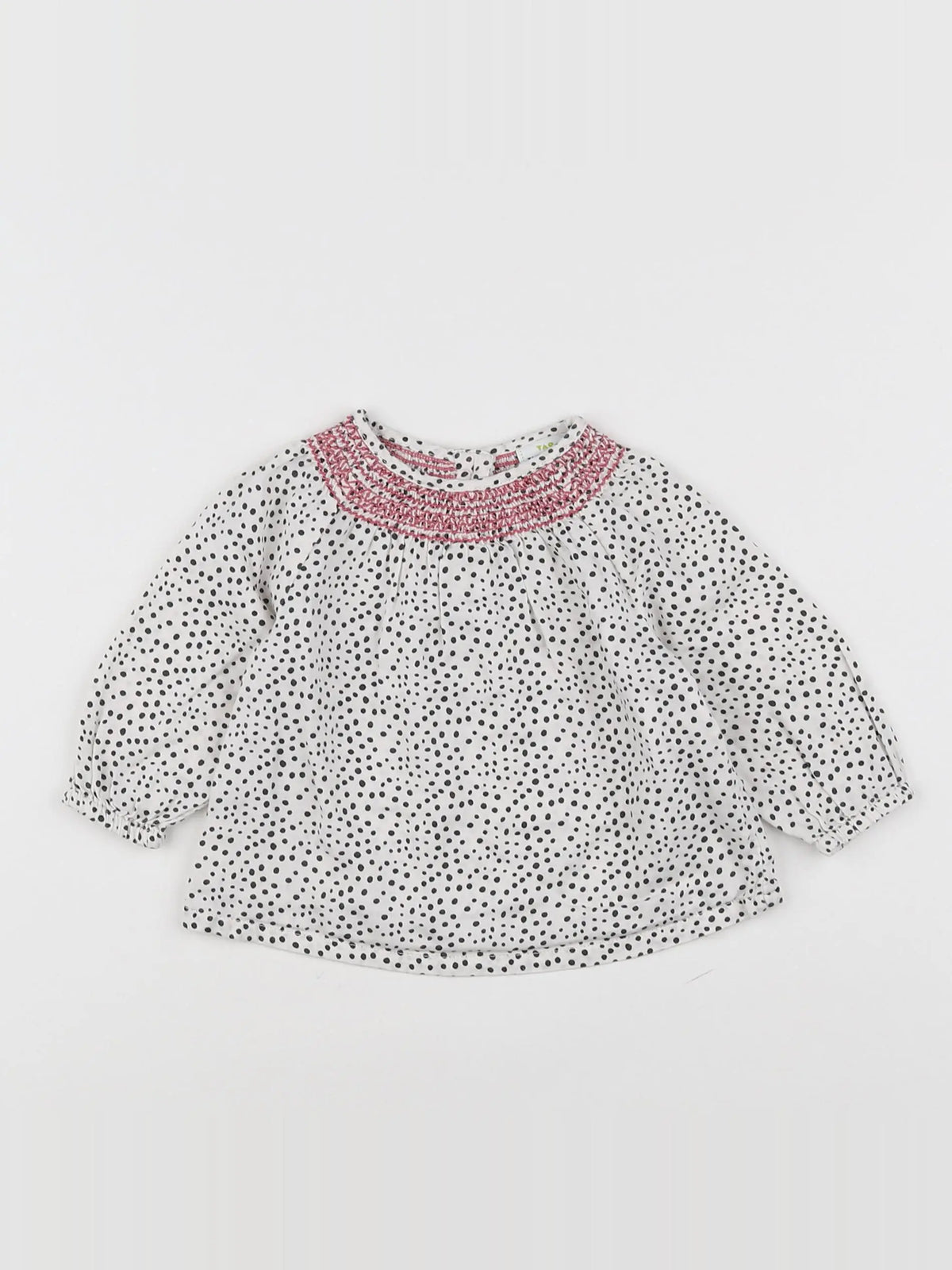 Tape à l'oeil - blouse beige, noir, rose - 3 mois