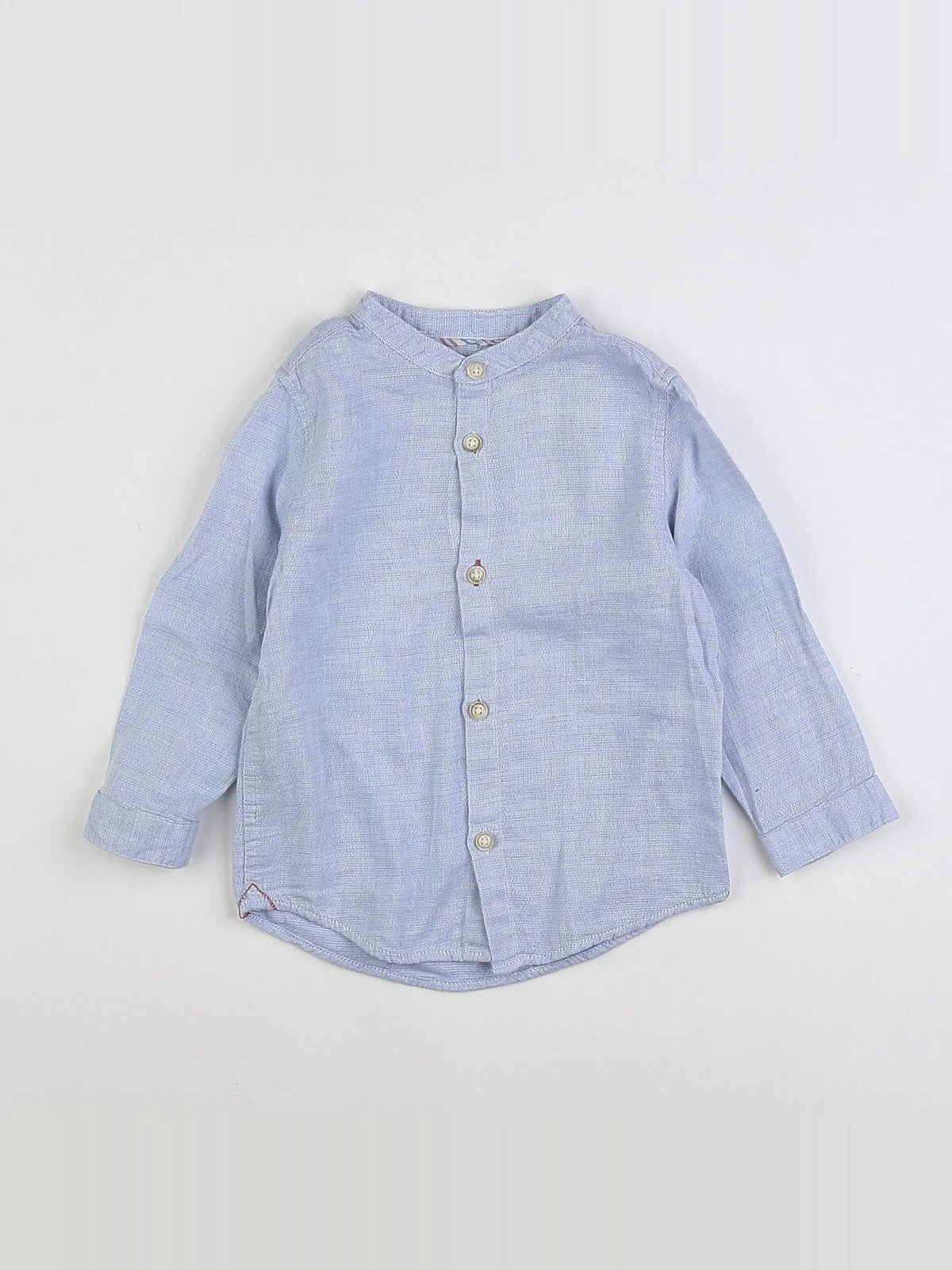 Zara - chemise bleu - 12/18 mois