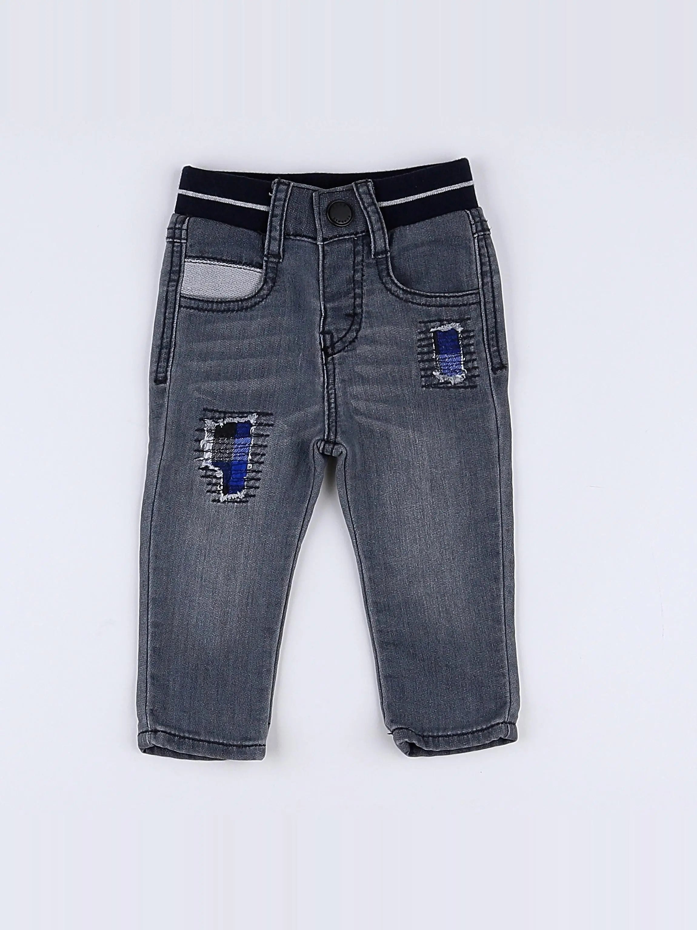 IKKS - pantalon gris - 6 mois