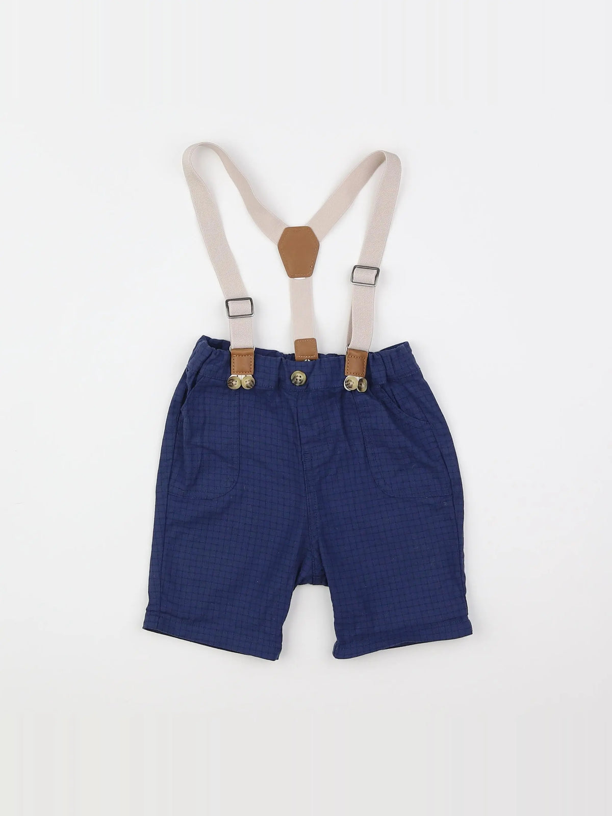 Tape à l'oeil - short bleu - 12 mois