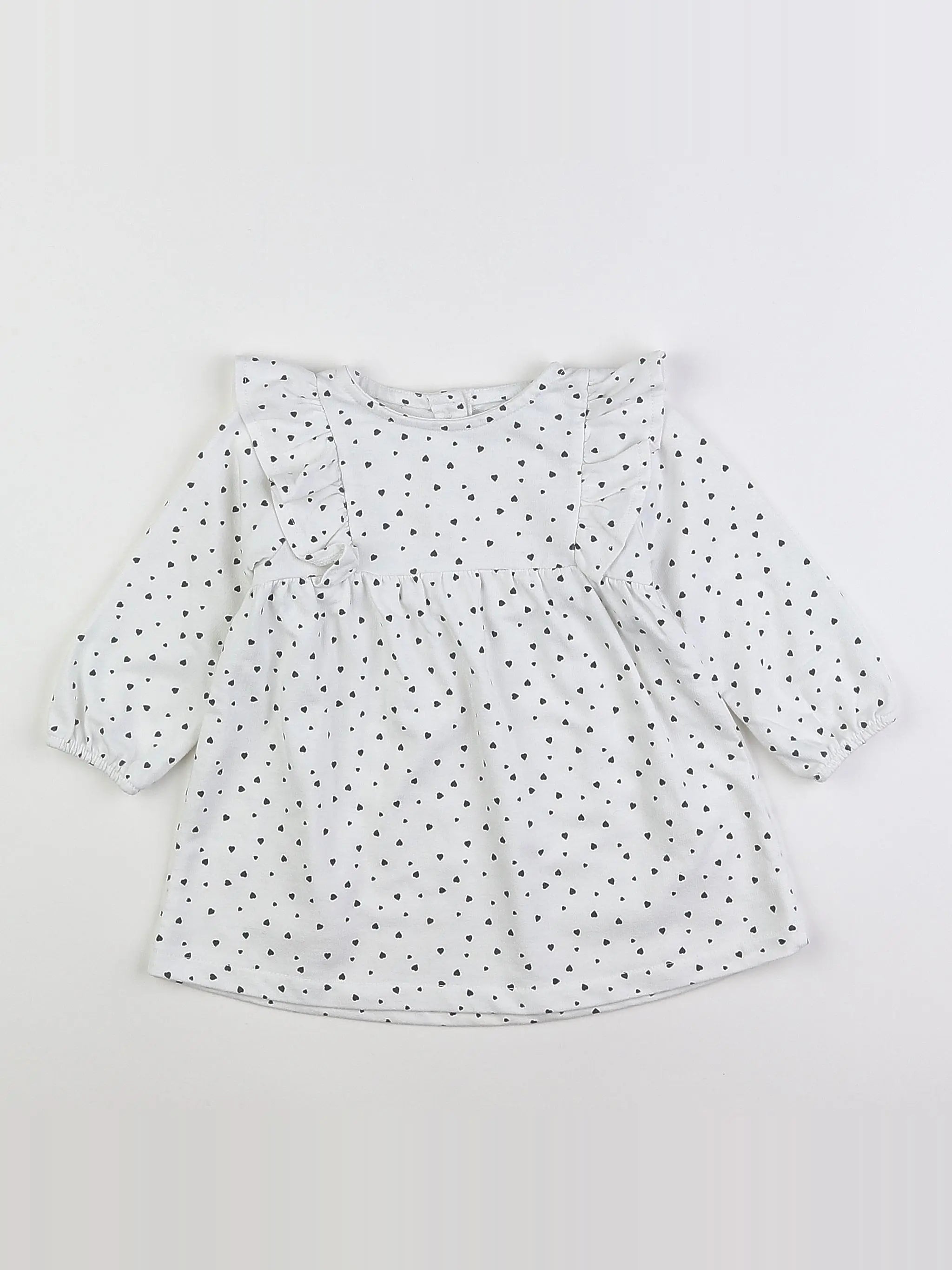 Vertbaudet - robe blanc - 18 mois