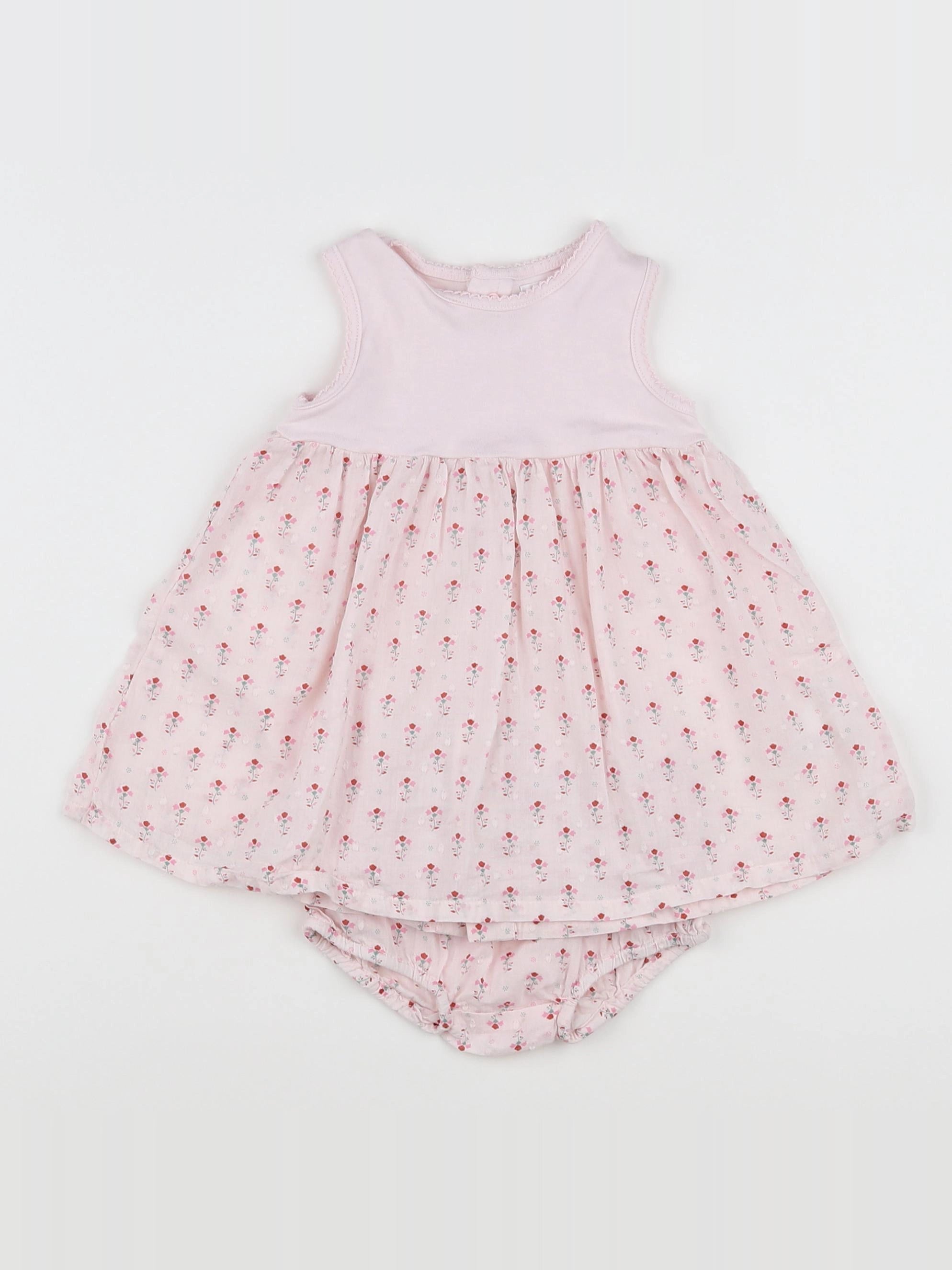 Boutchou - robe rose - 3 mois