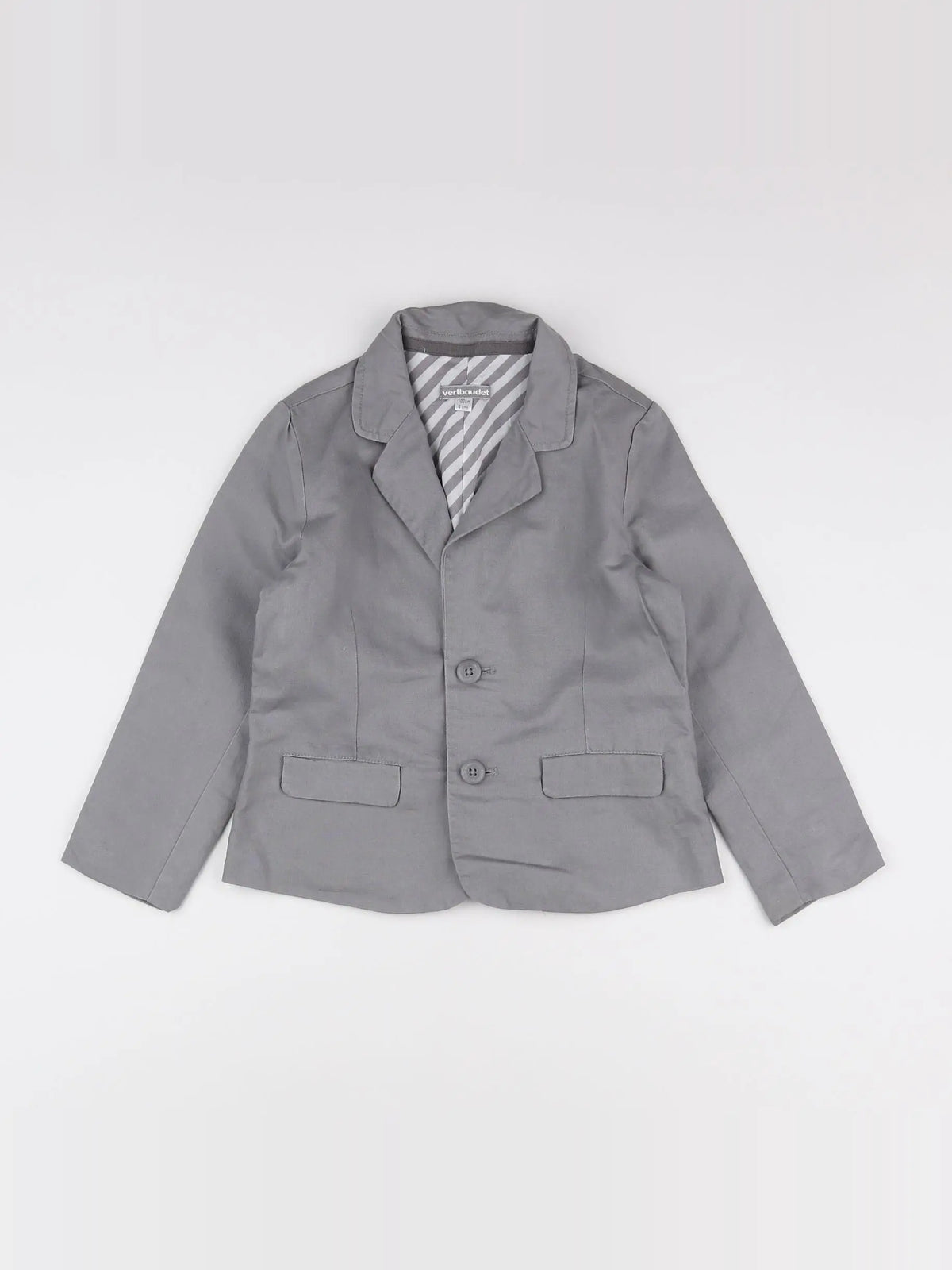 Vertbaudet - veste taupe - 4 ans