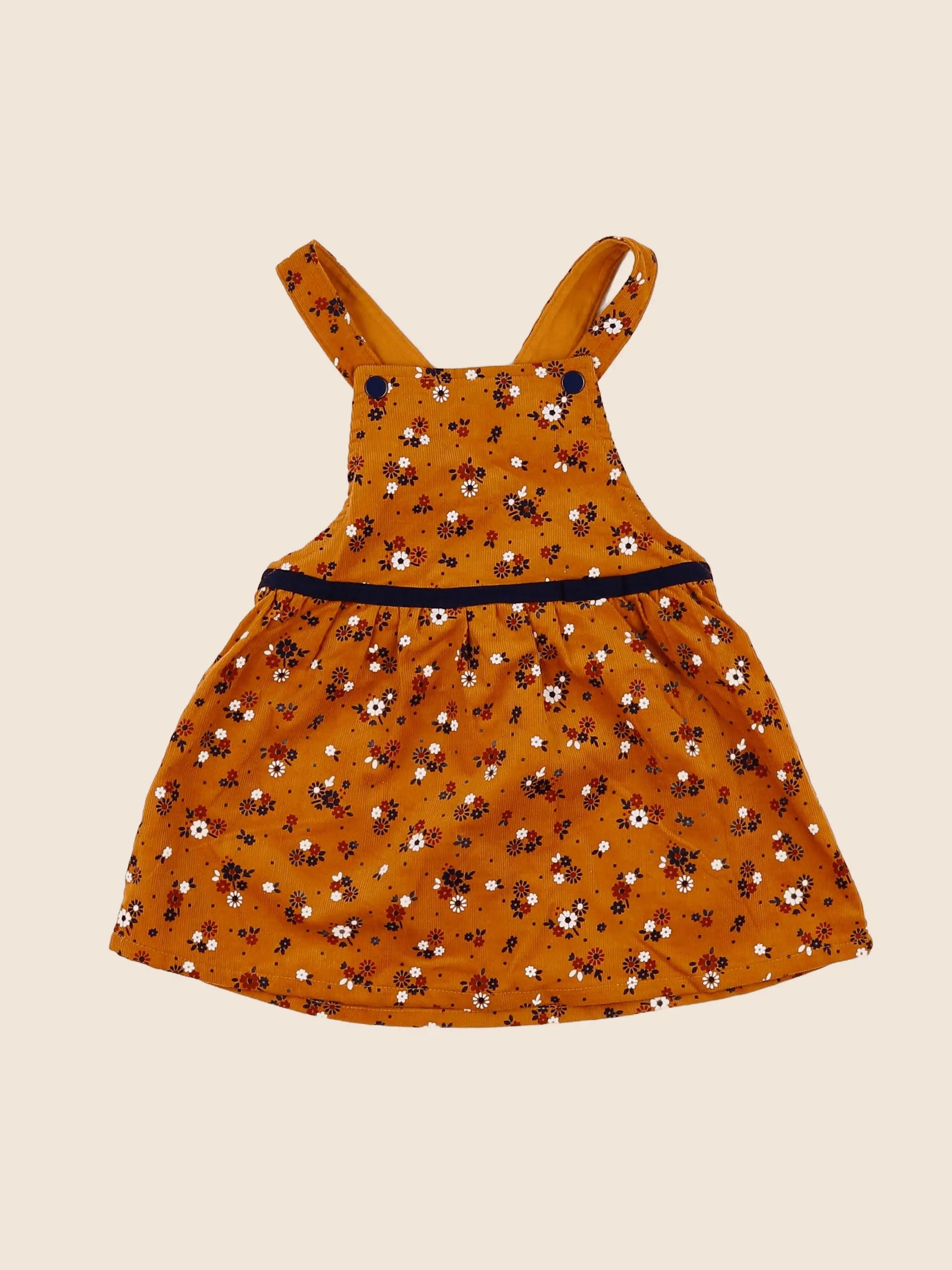 Terre de marins - robe jaune, multicolore - 9 mois