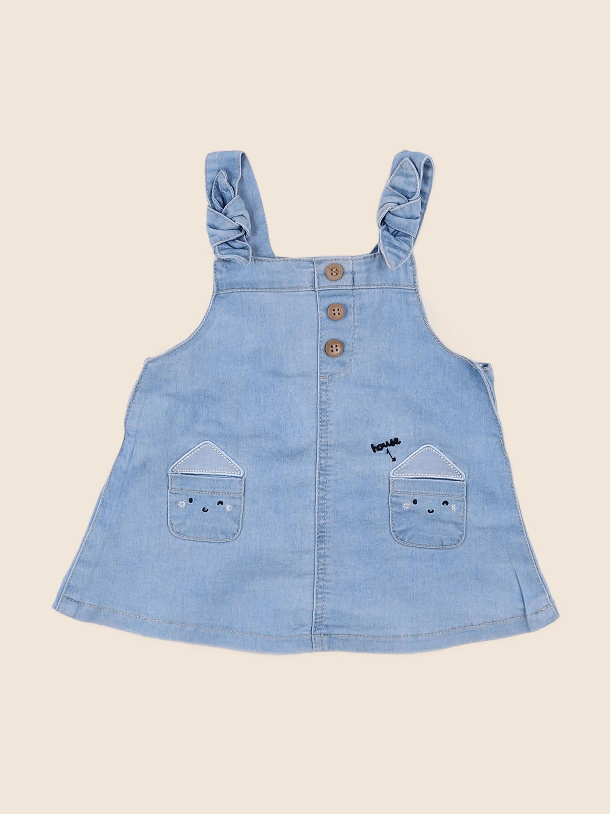 Mayoral - robe bleu - 3 mois