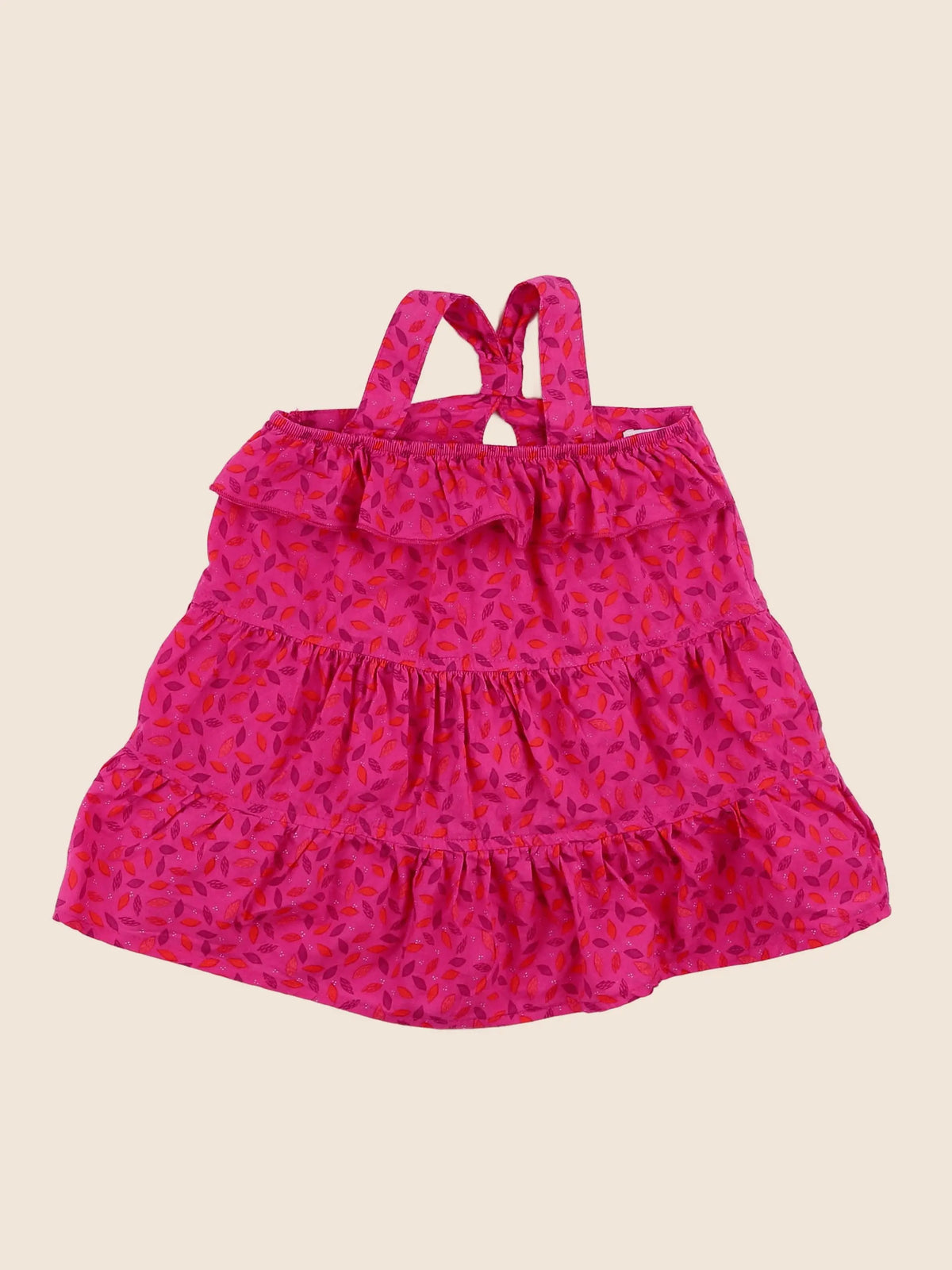Vertbaudet - robe rose - 9 mois