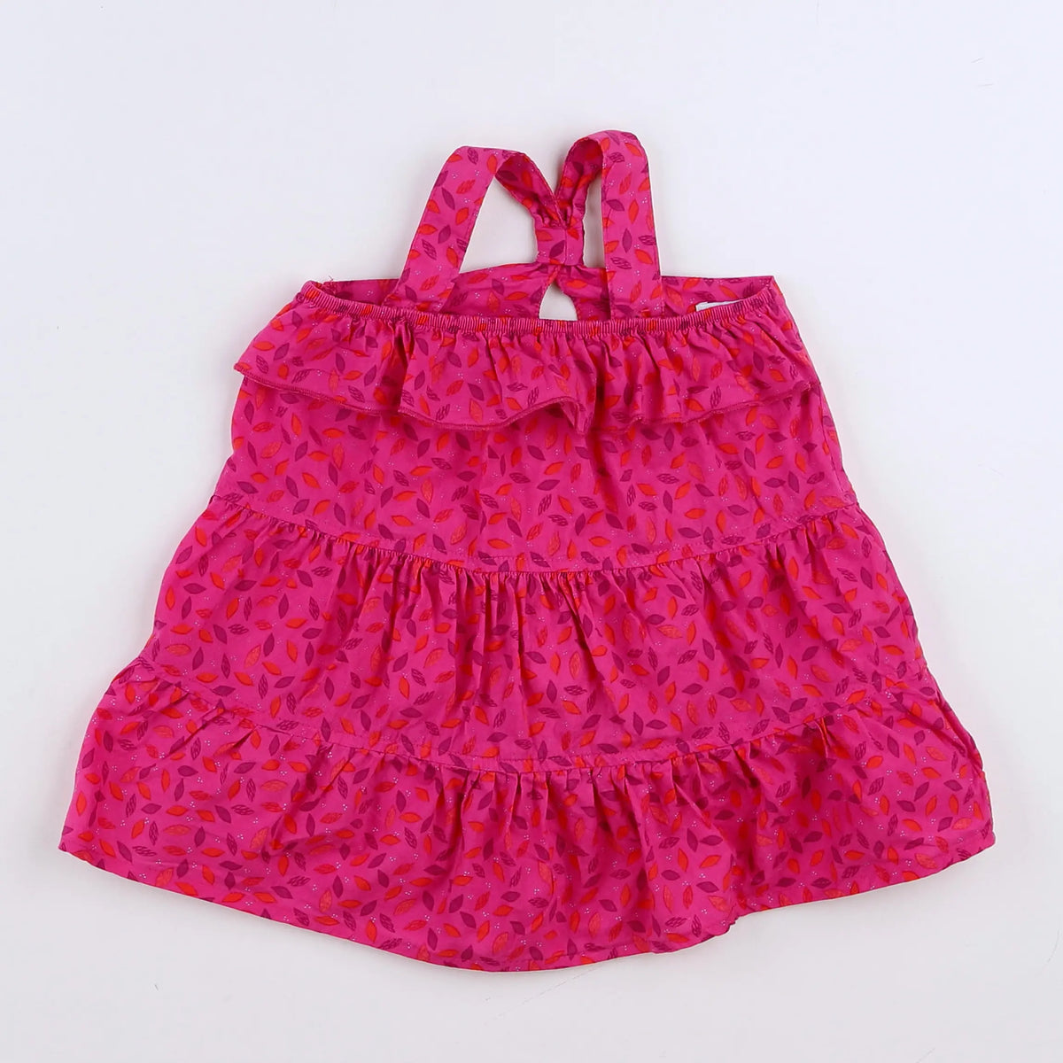 Vertbaudet - robe rose - 9 mois