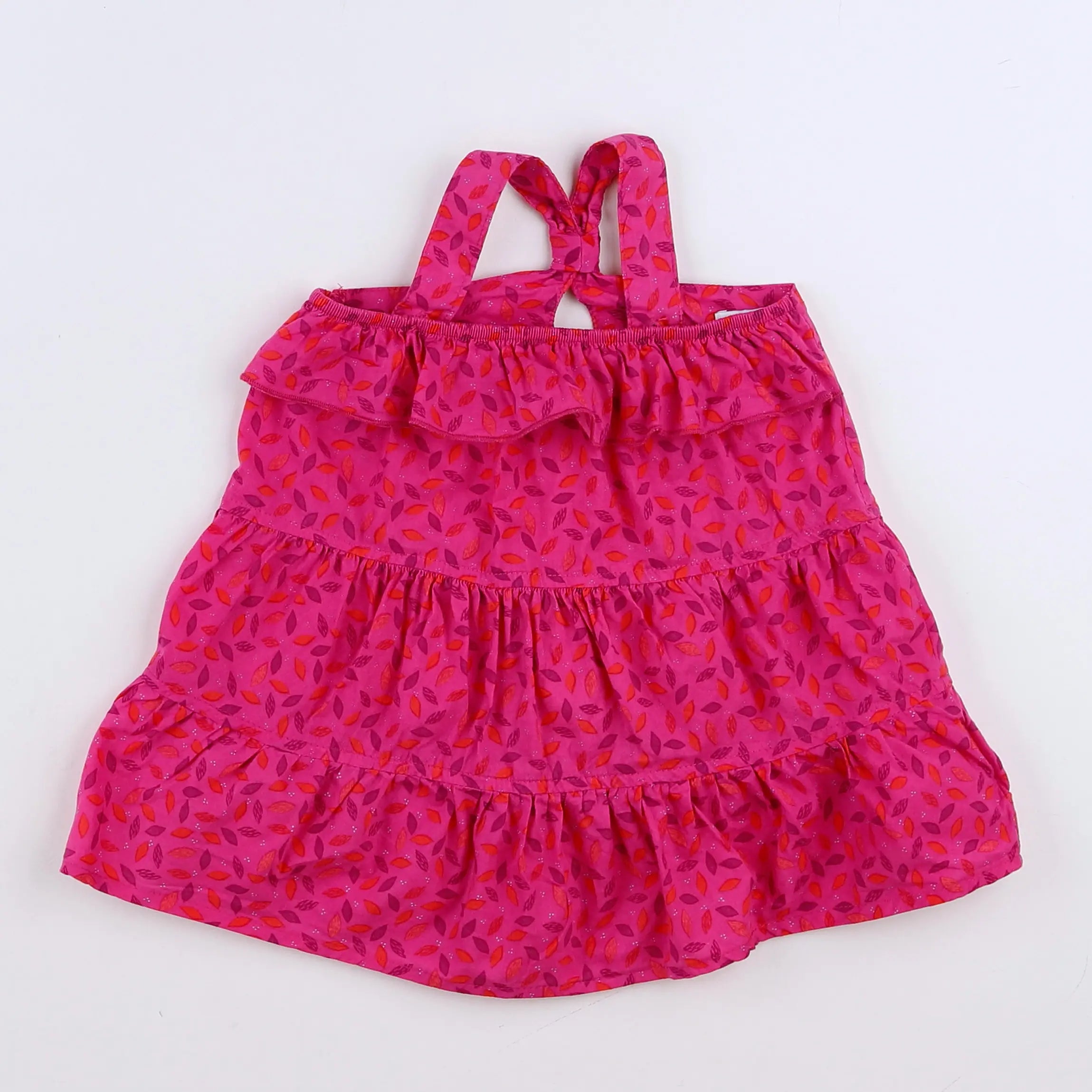 Vertbaudet - robe rose - 9 mois