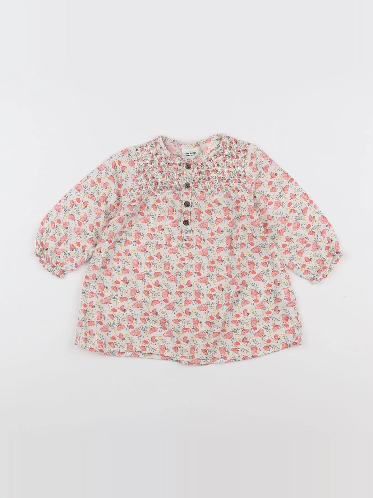 Tape à l'oeil - robe multicolore - 12 mois