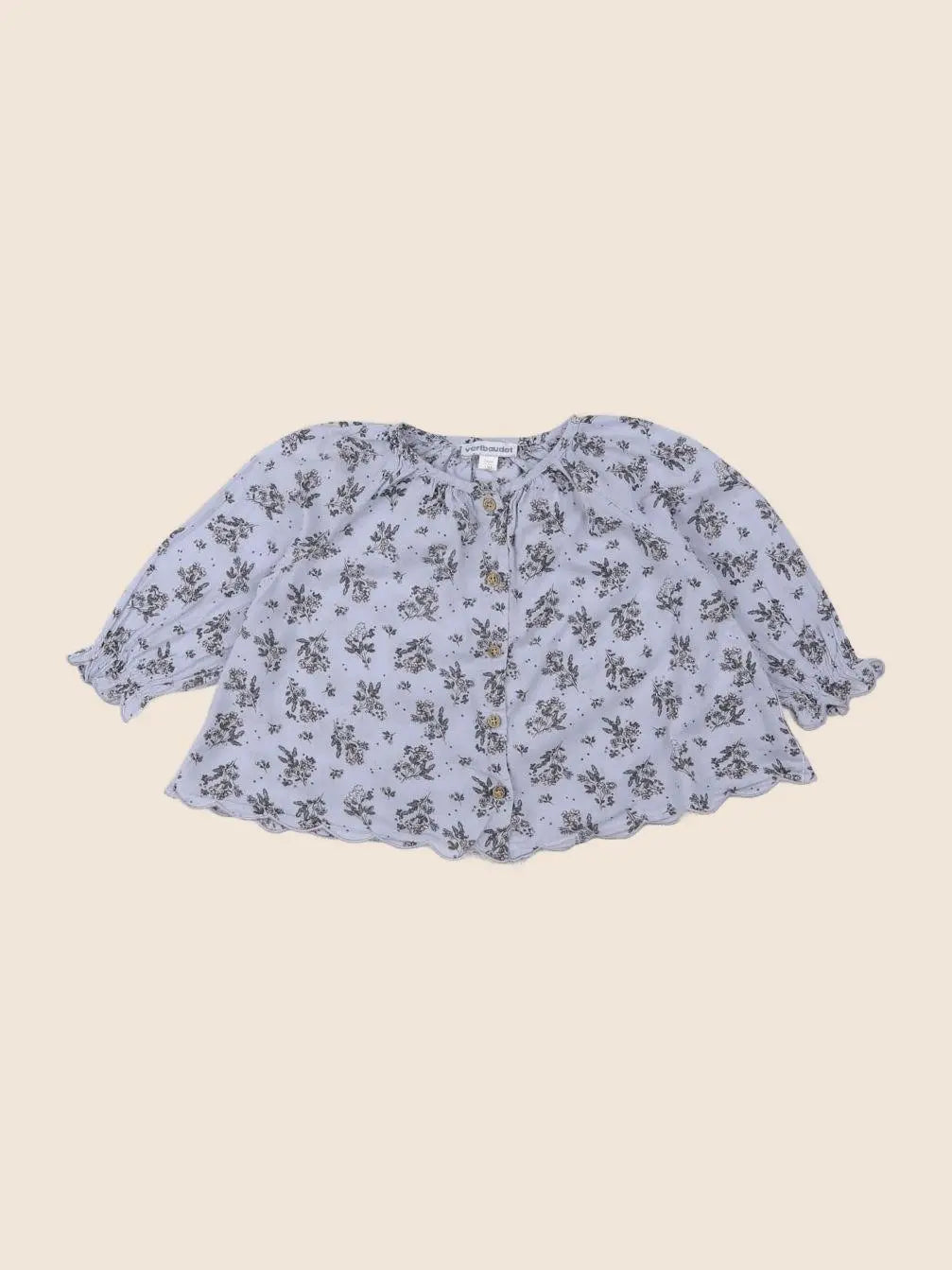 Vertbaudet - blouse violet - 12 mois