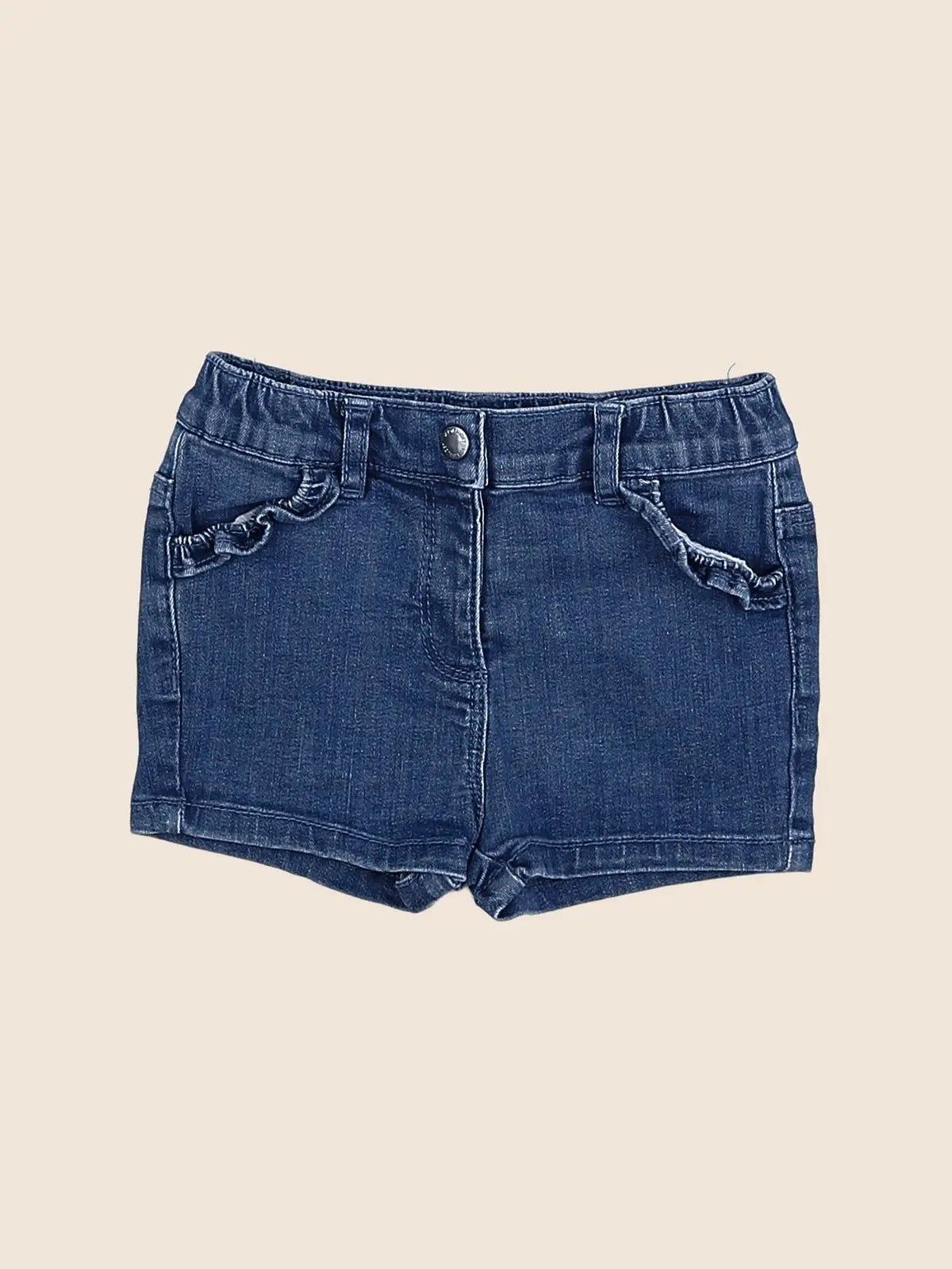 Vertbaudet - short bleu - 12 mois
