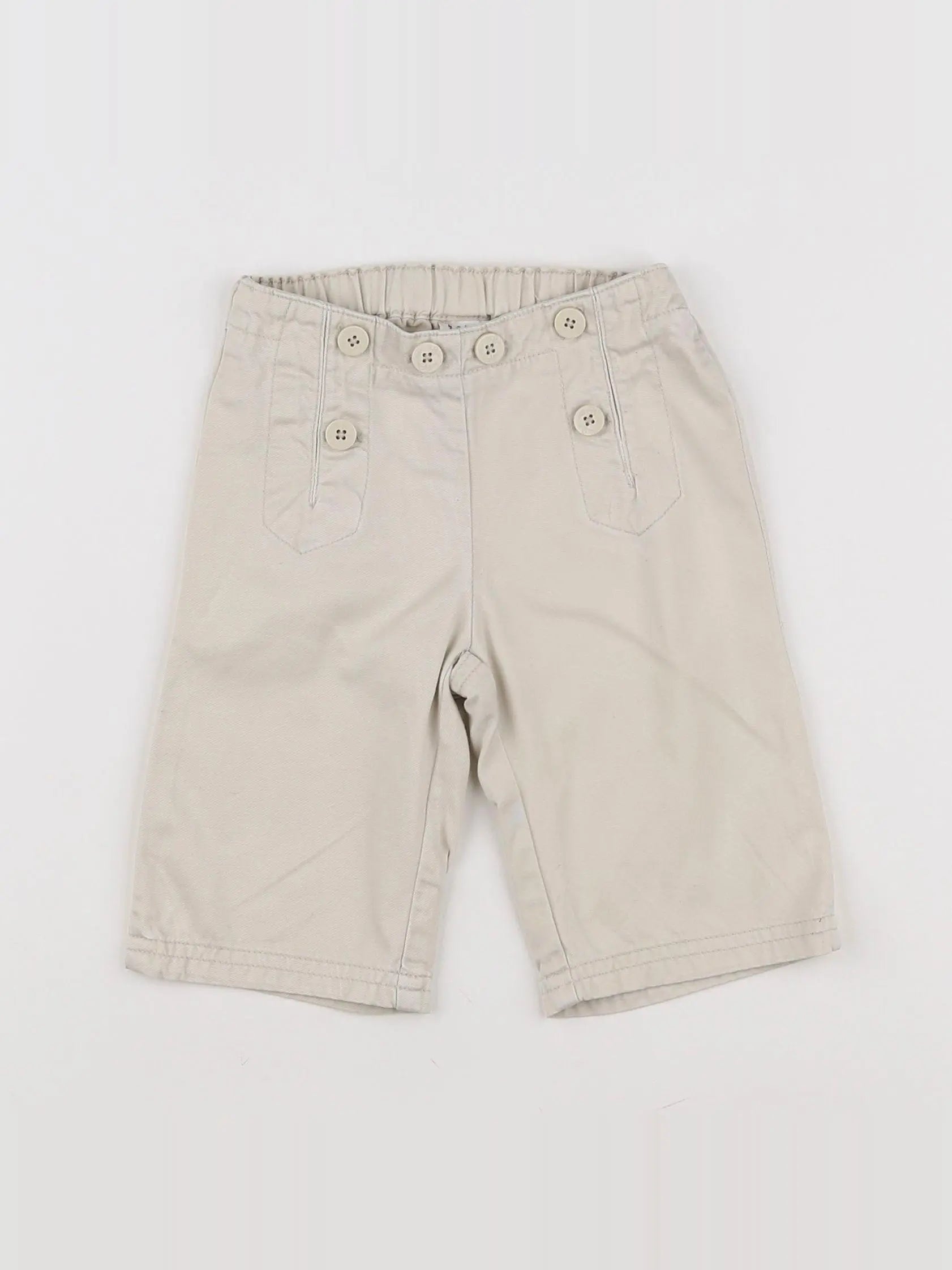 GAP - pantalon beige - 3/6 mois