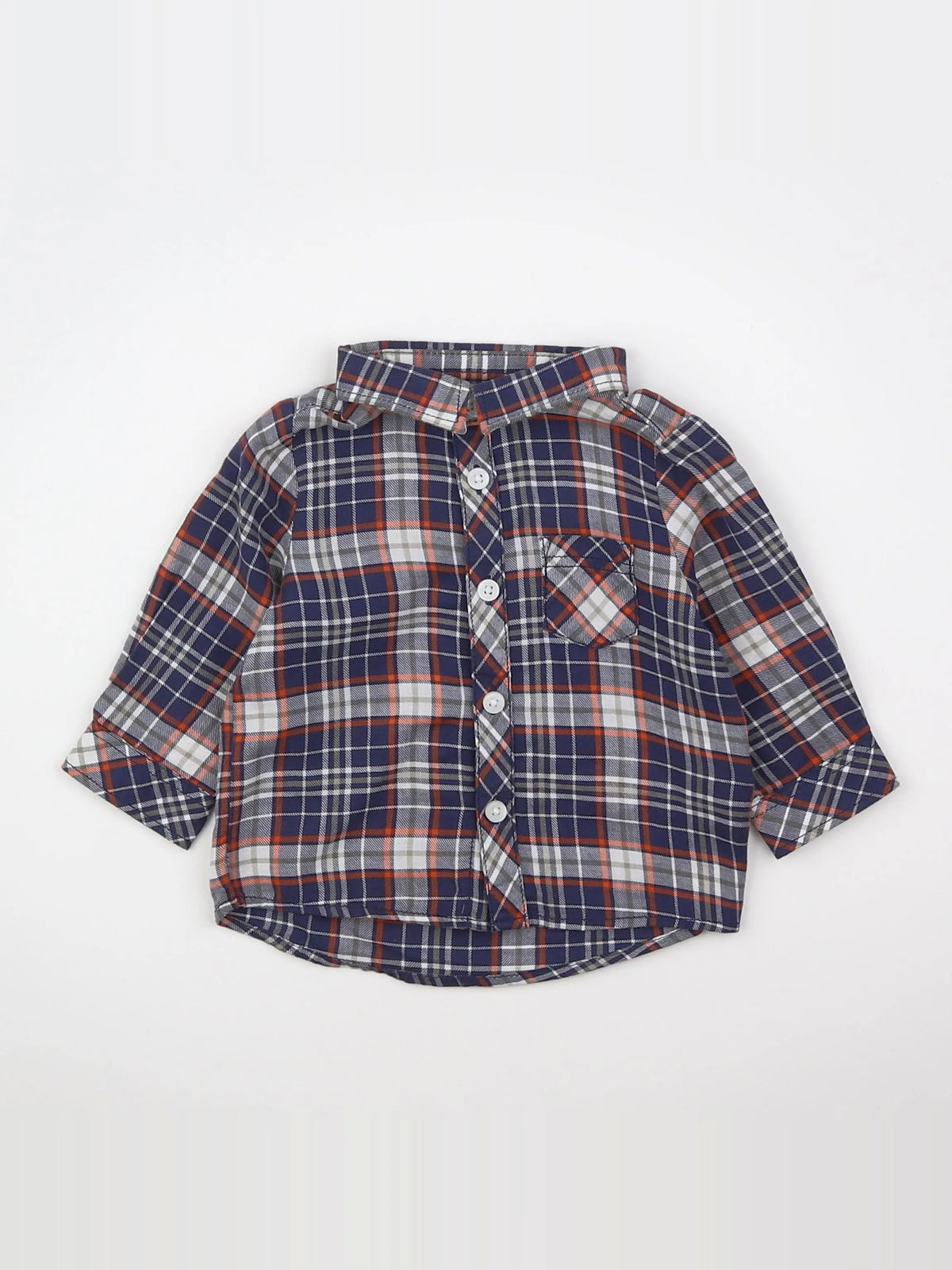 Tape à l'oeil - chemise bleu - 3 mois