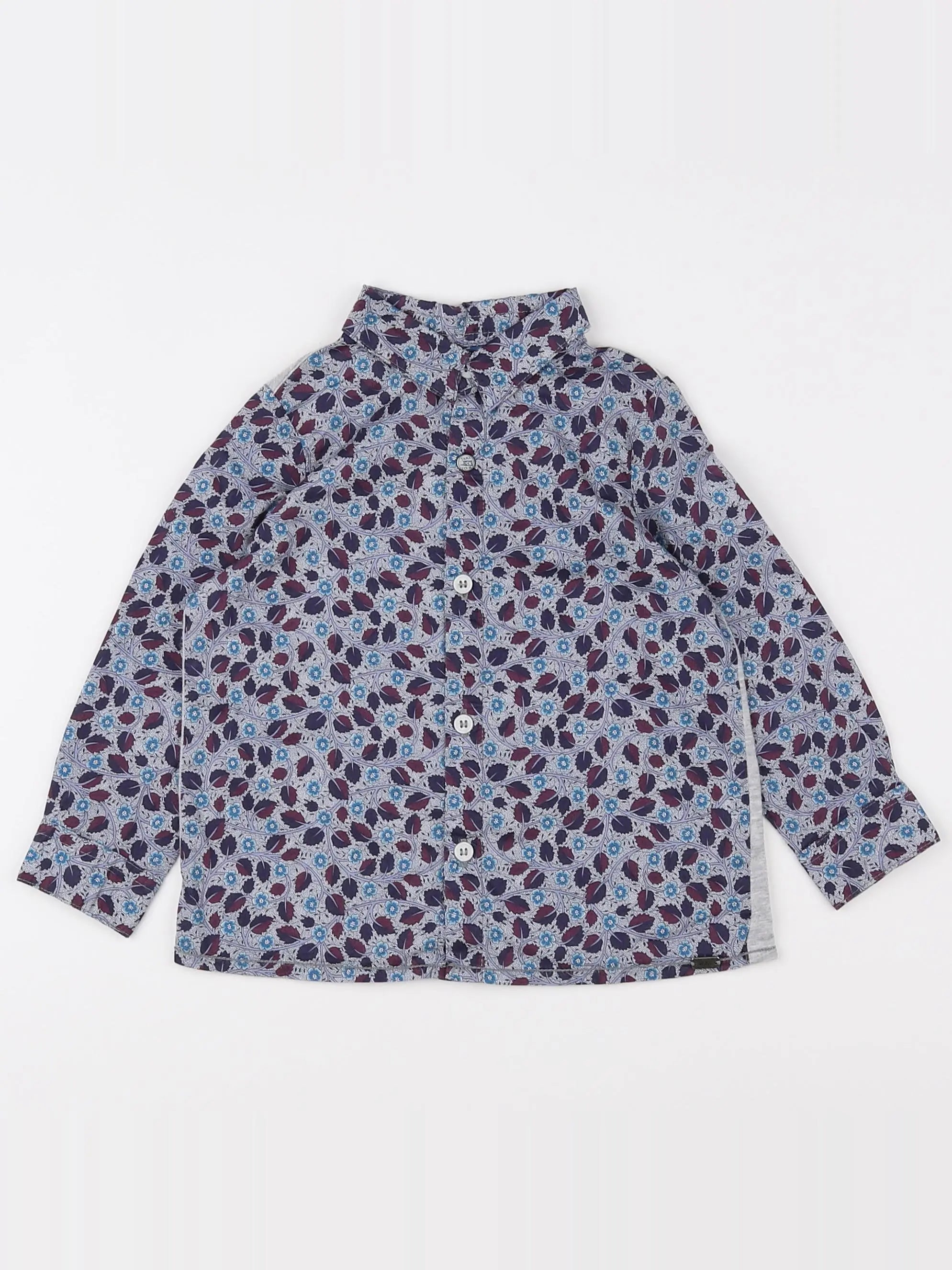 IKKS - chemise bleu - 18 mois