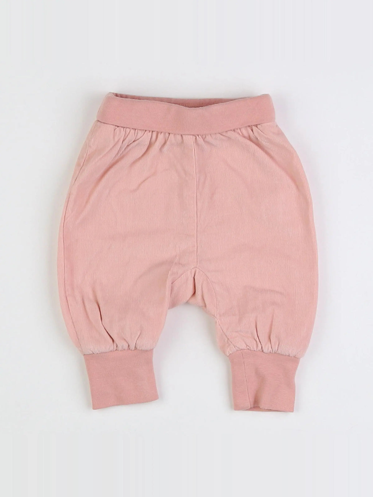 Tape à l'oeil - sarouel rose - 1 mois