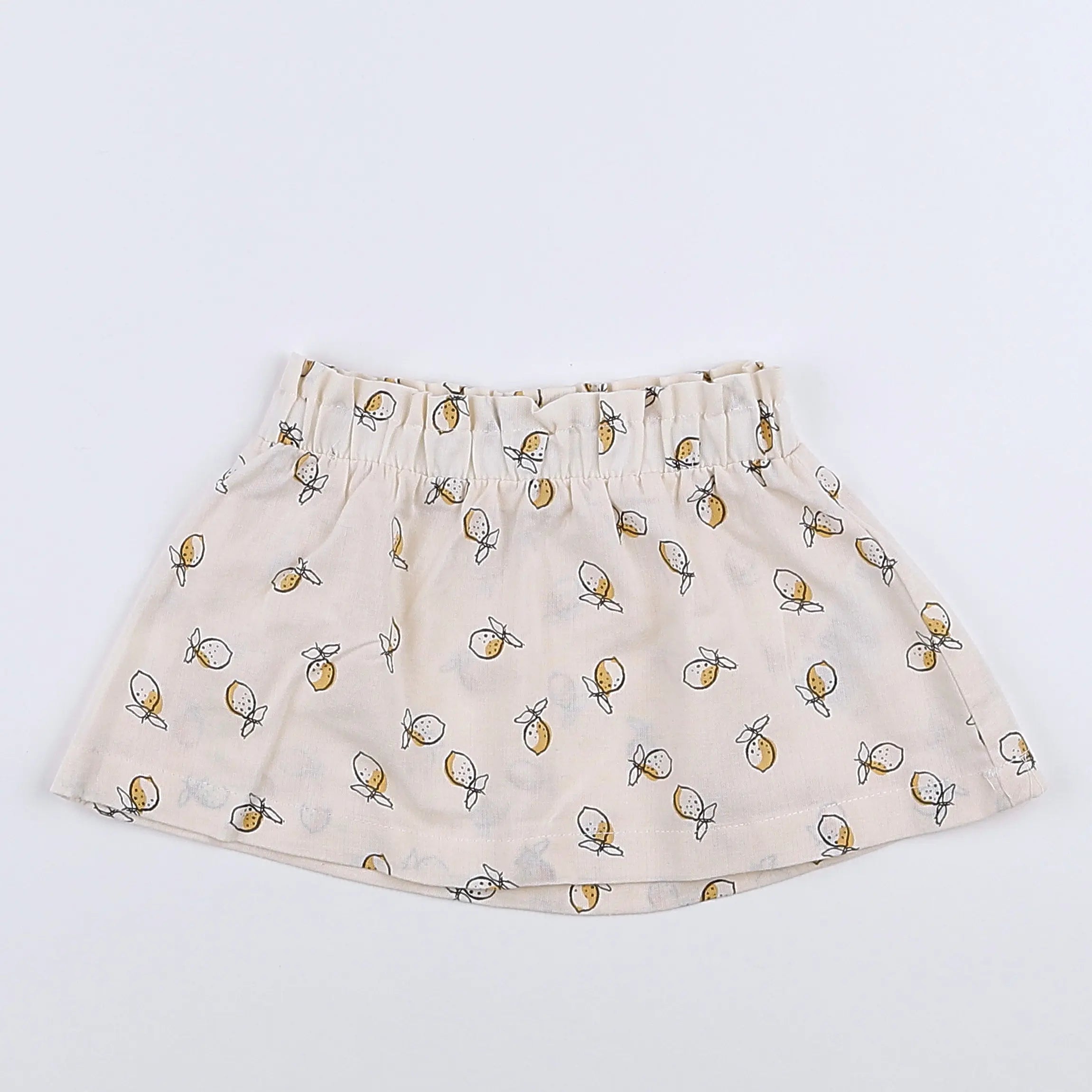 Vertbaudet - jupe beige - 9 mois