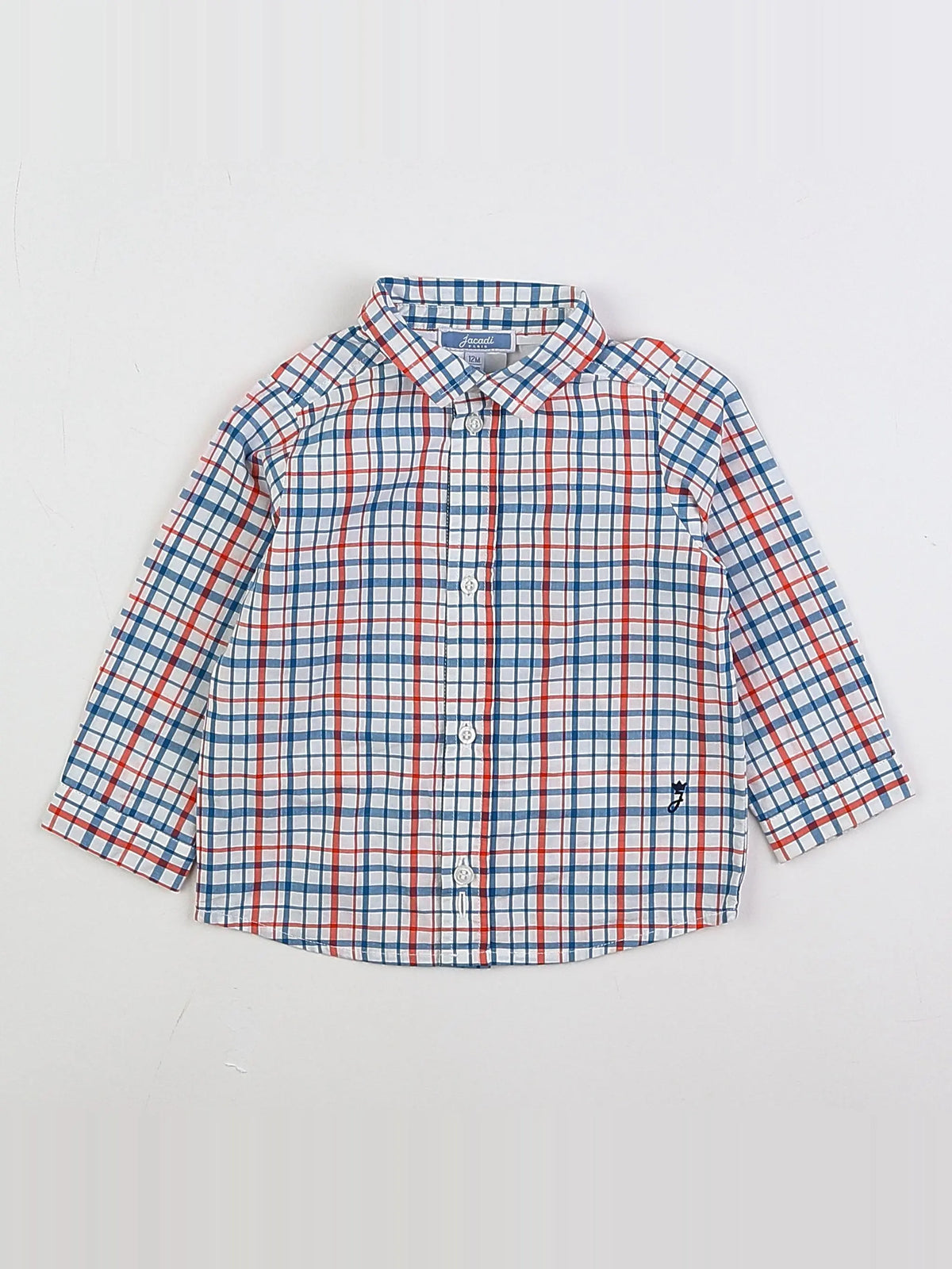 Jacadi - chemise blanc - 12 mois
