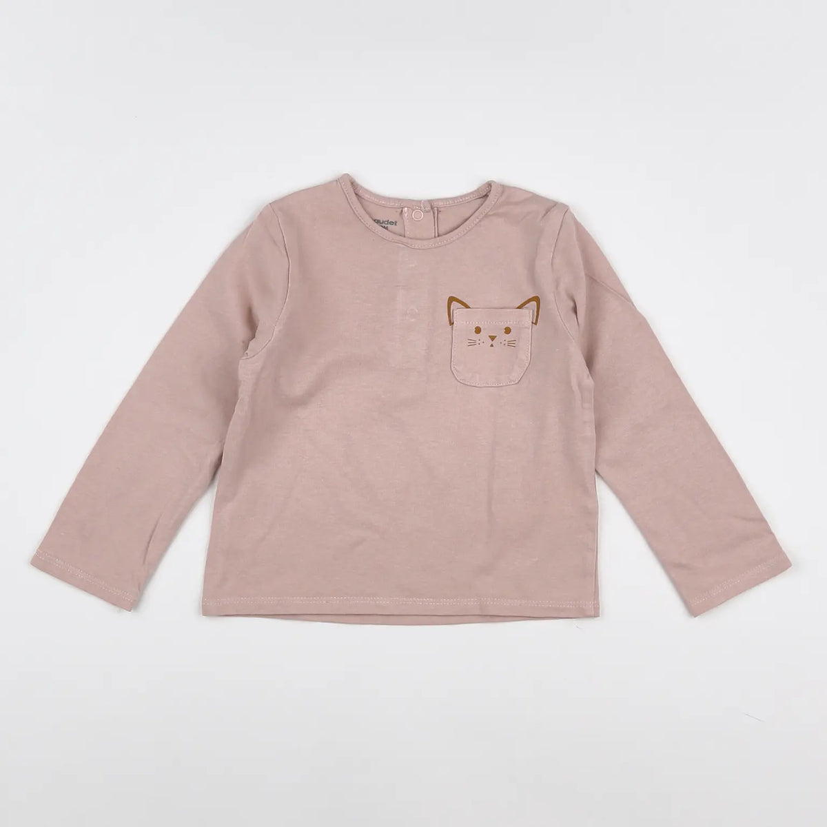 Vertbaudet - tee-shirt rose - 18 mois