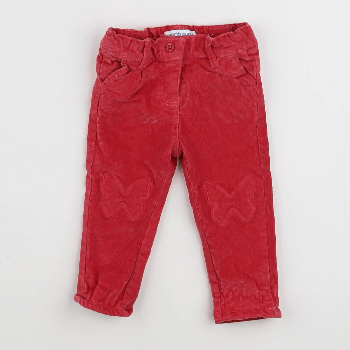 Vertbaudet - pantalon rose - 3 mois