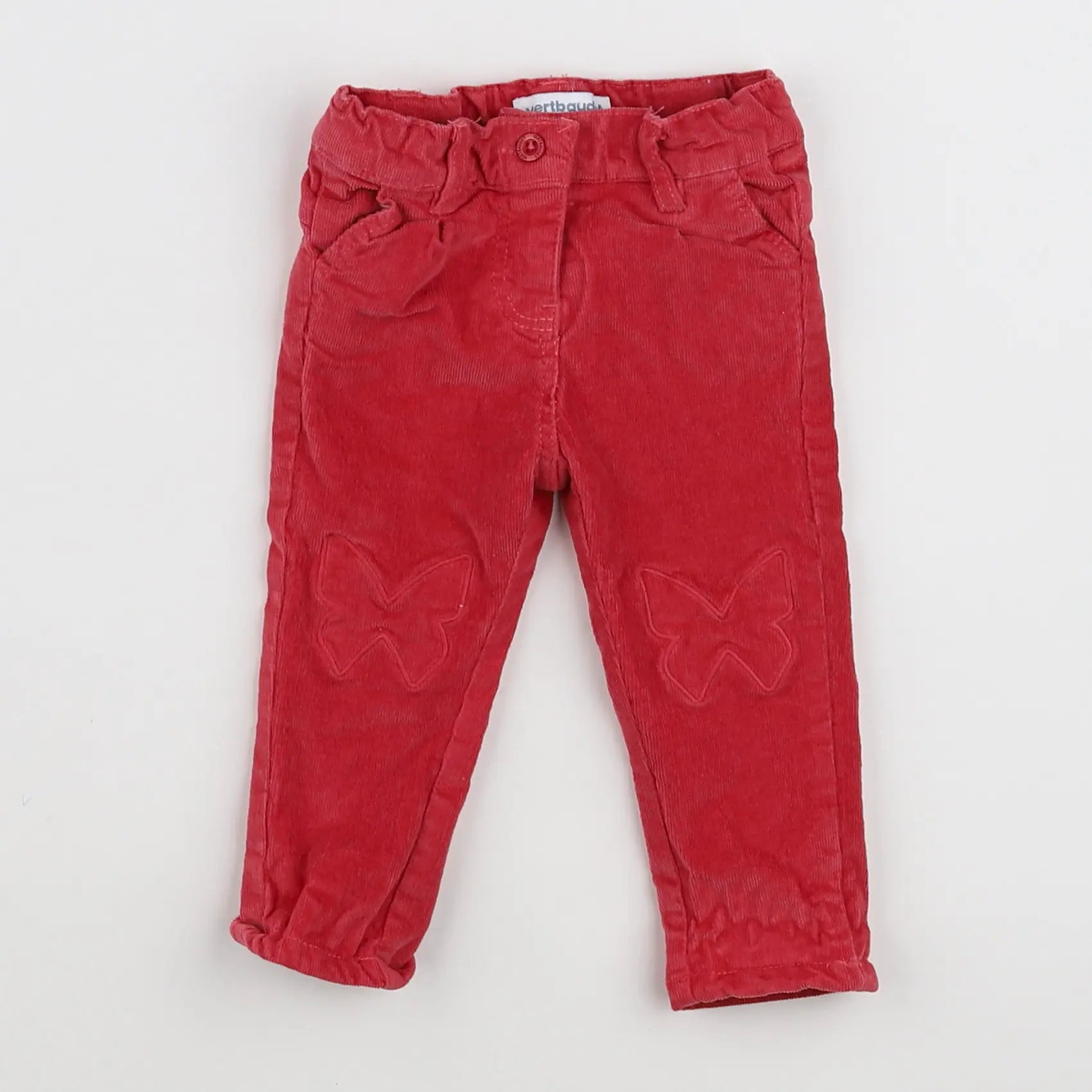 Vertbaudet - pantalon rose - 3 mois