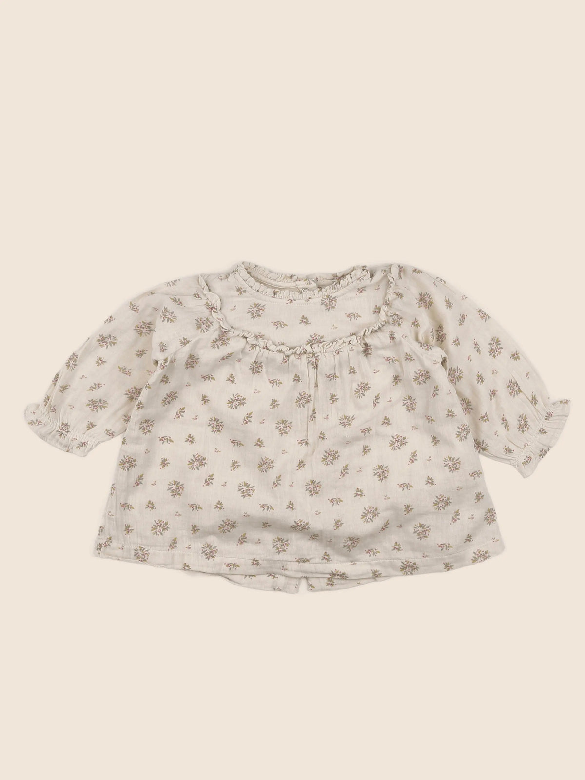 Vertbaudet - robe multicolore - 9 mois