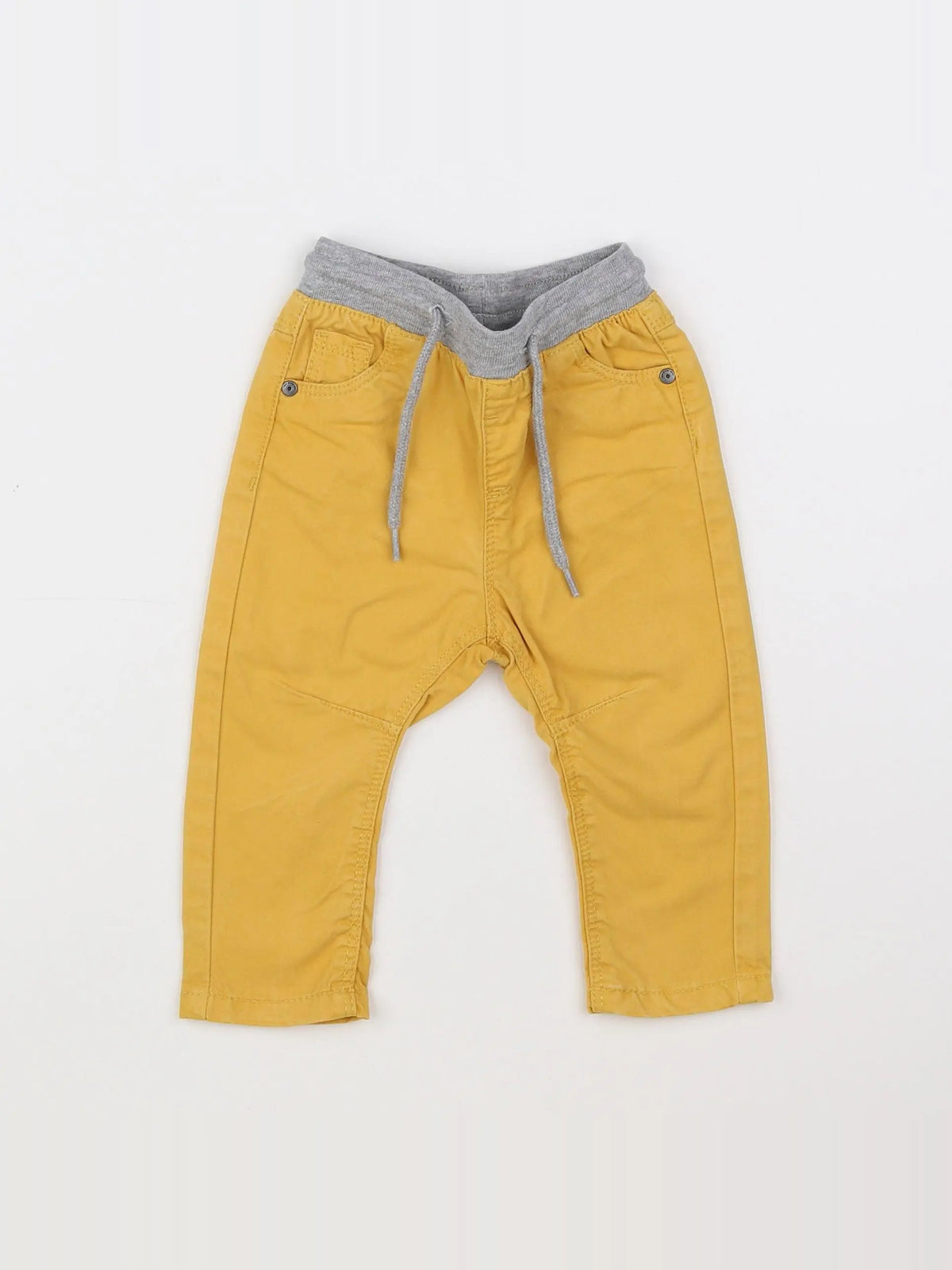 Tape à l'oeil - pantalon jaune - 9 mois