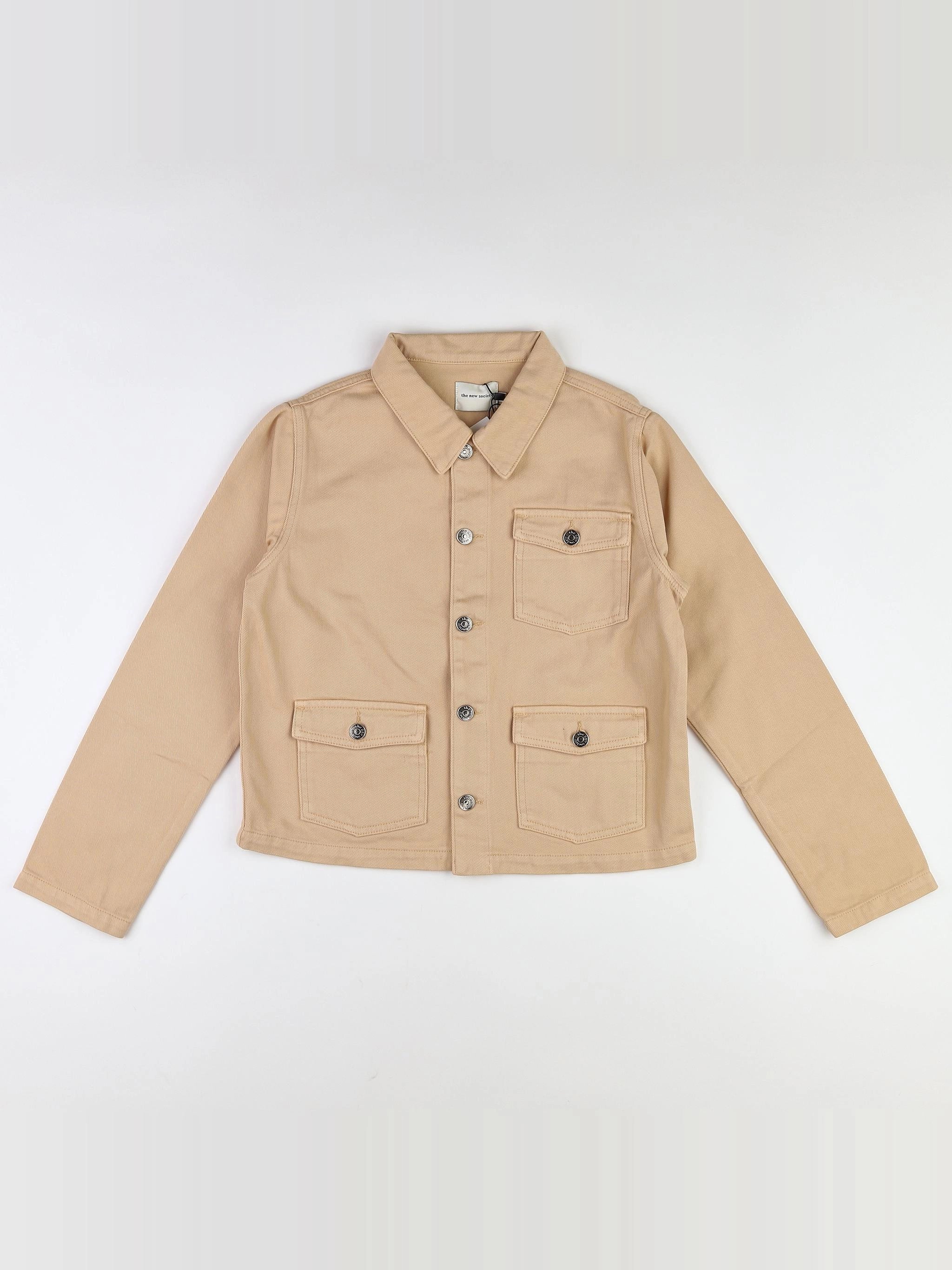 The new society - veste beige (état neuf) - 16 ans