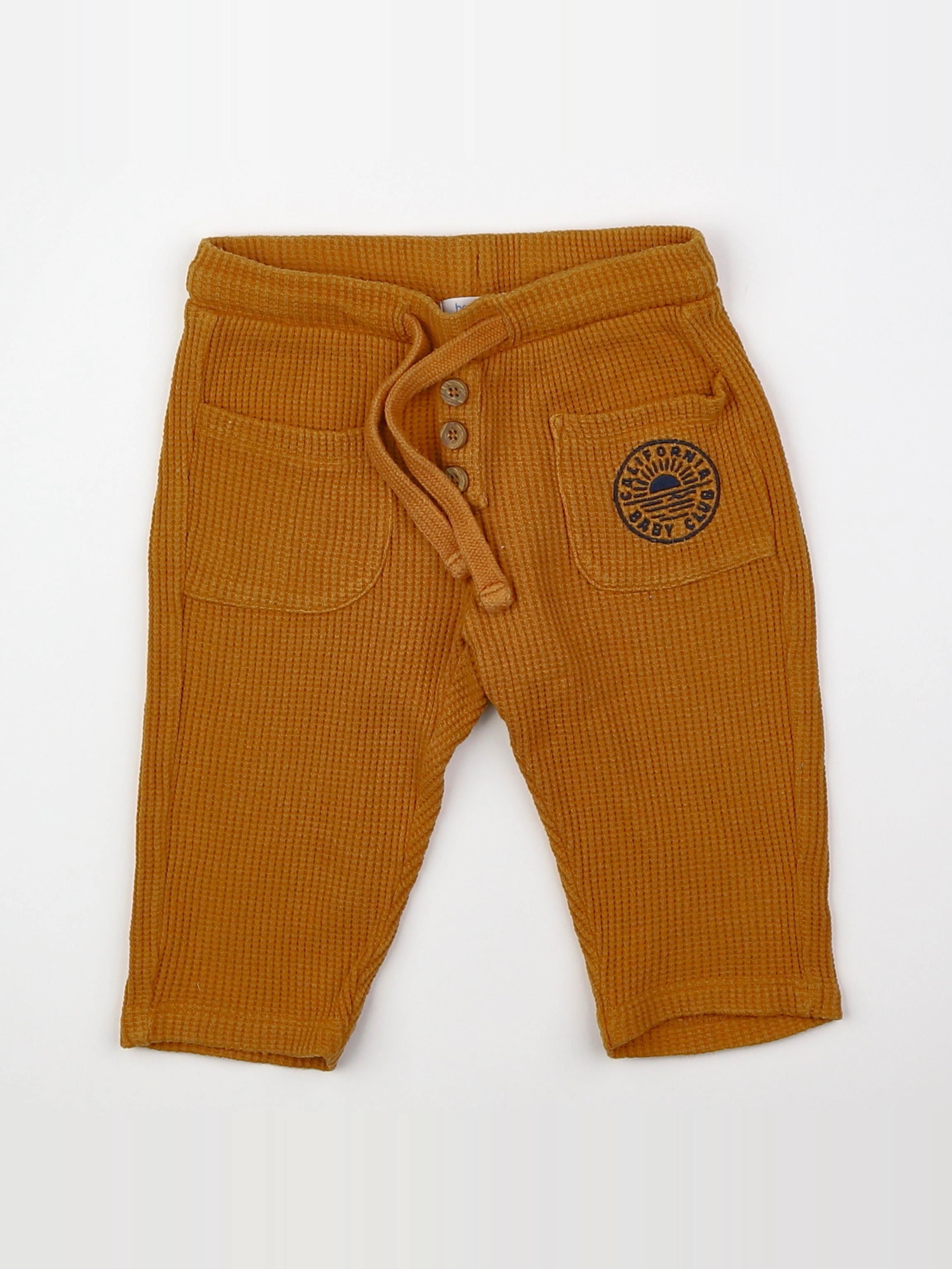 Boutchou - jogging orange - 6 mois