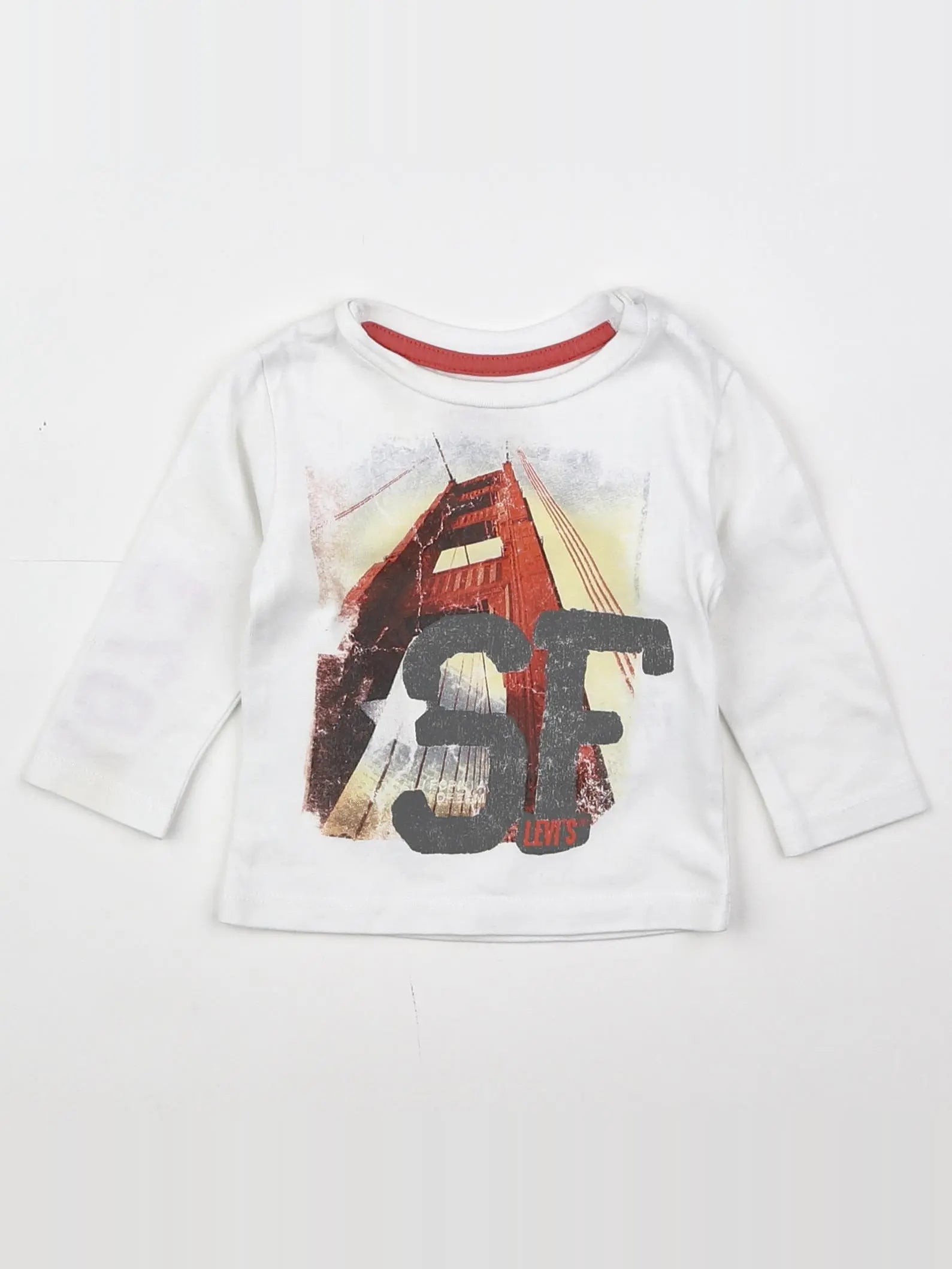 Levi's - tee-shirt blanc - 6 mois