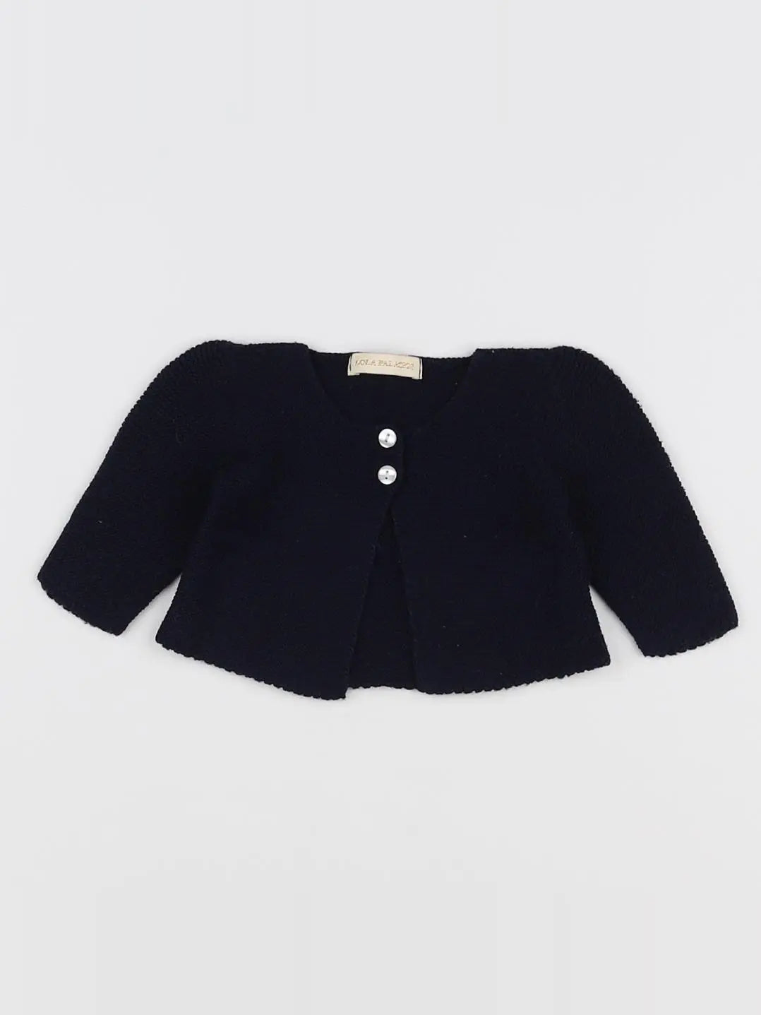 Lola Palacios - gilet bleu - 3 mois
