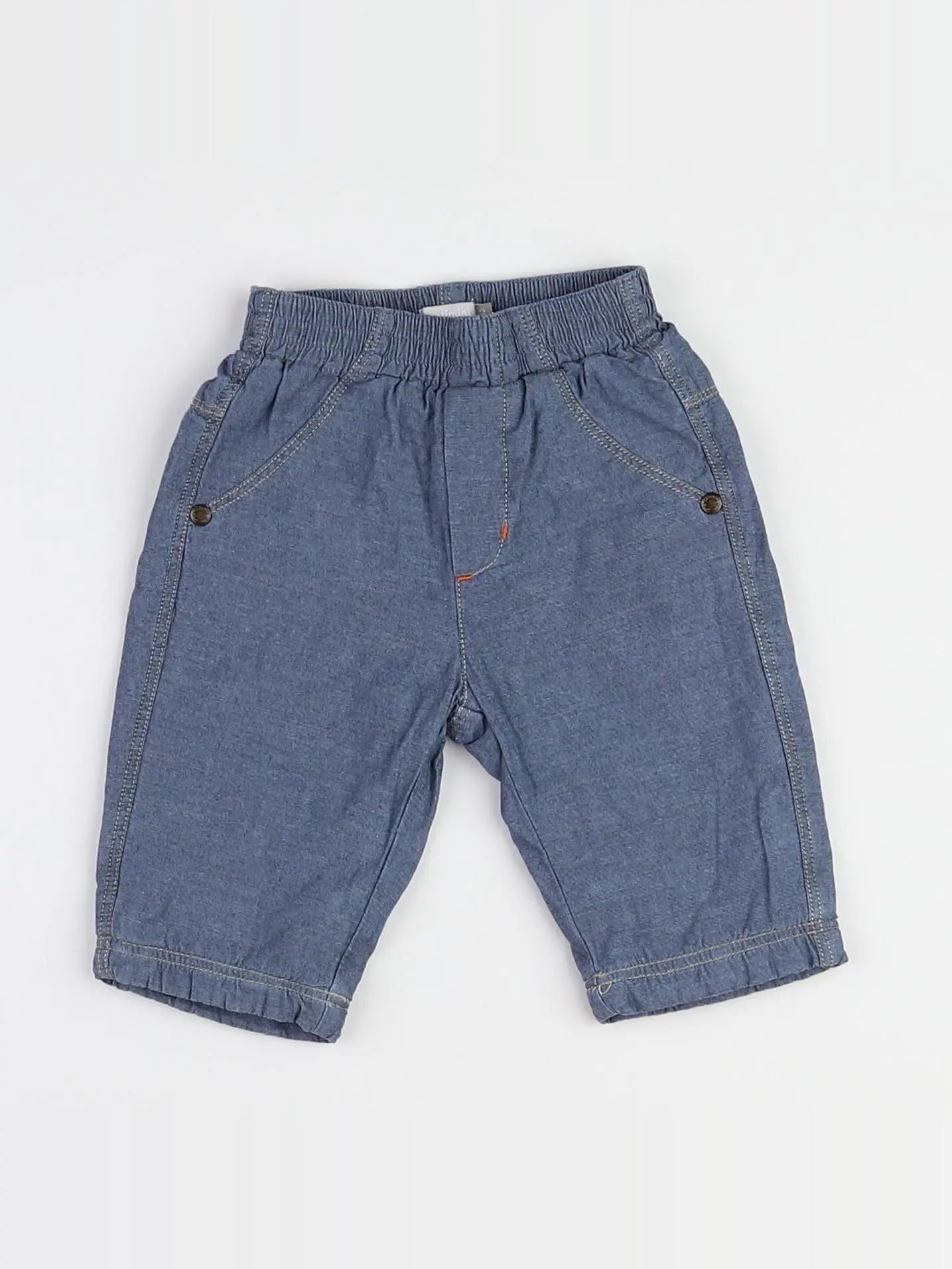 Catimini - pantalon bleu - 3 mois