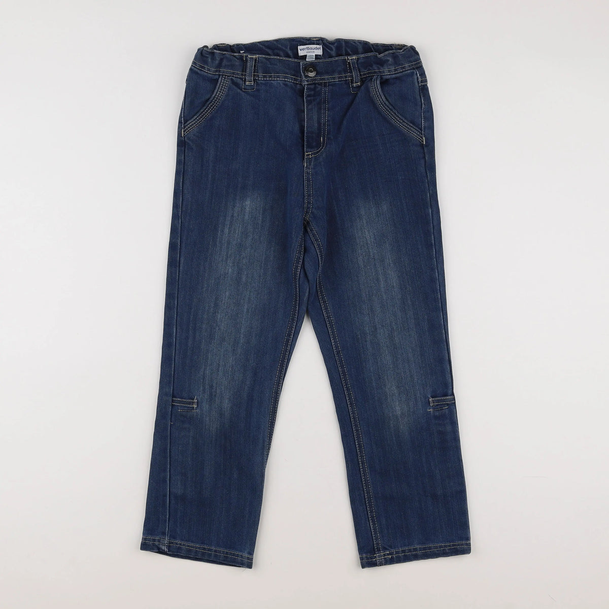 Vertbaudet - pantacourt bleu - 12 ans