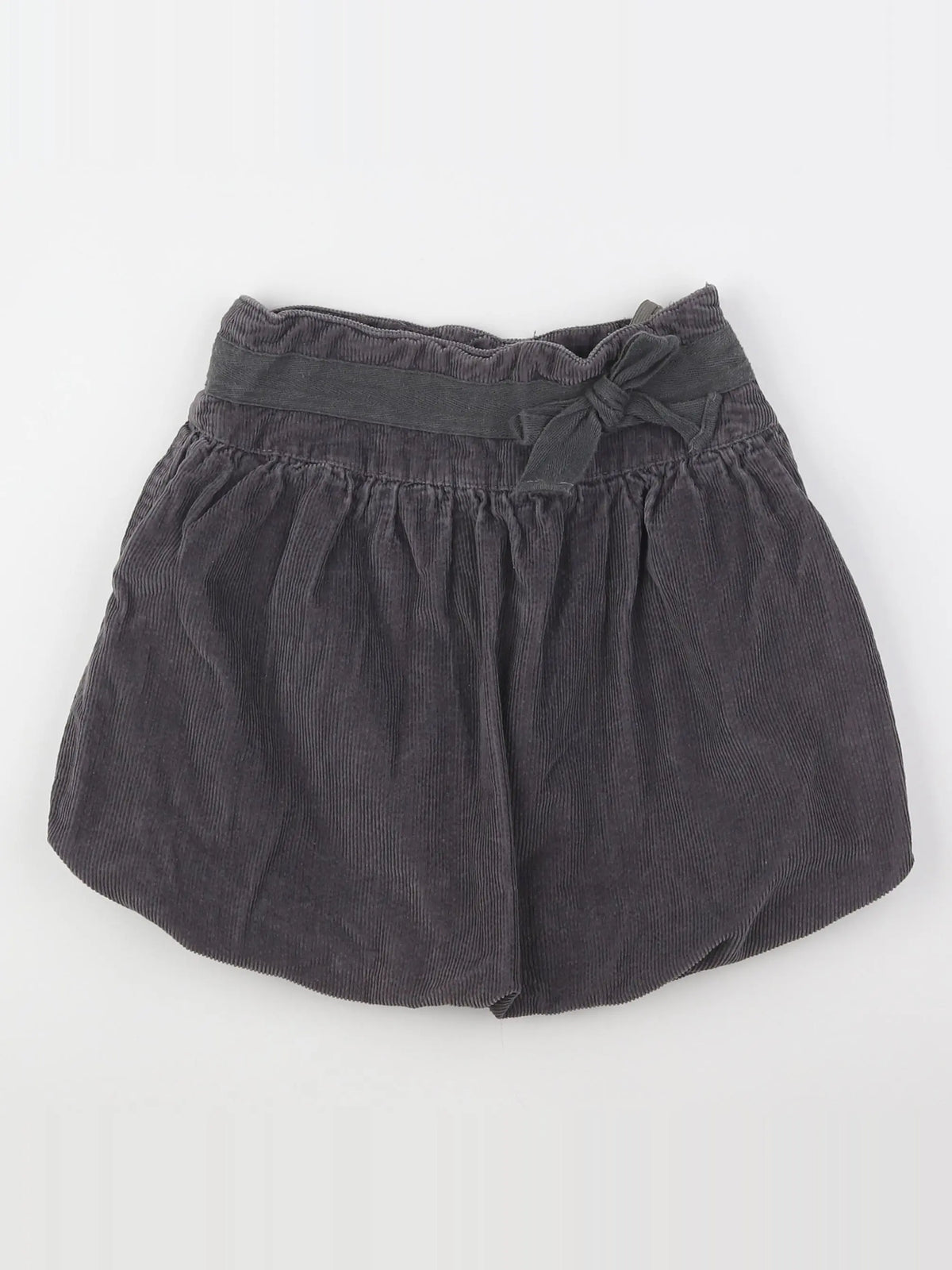 Vertbaudet - jupe gris - 8 ans