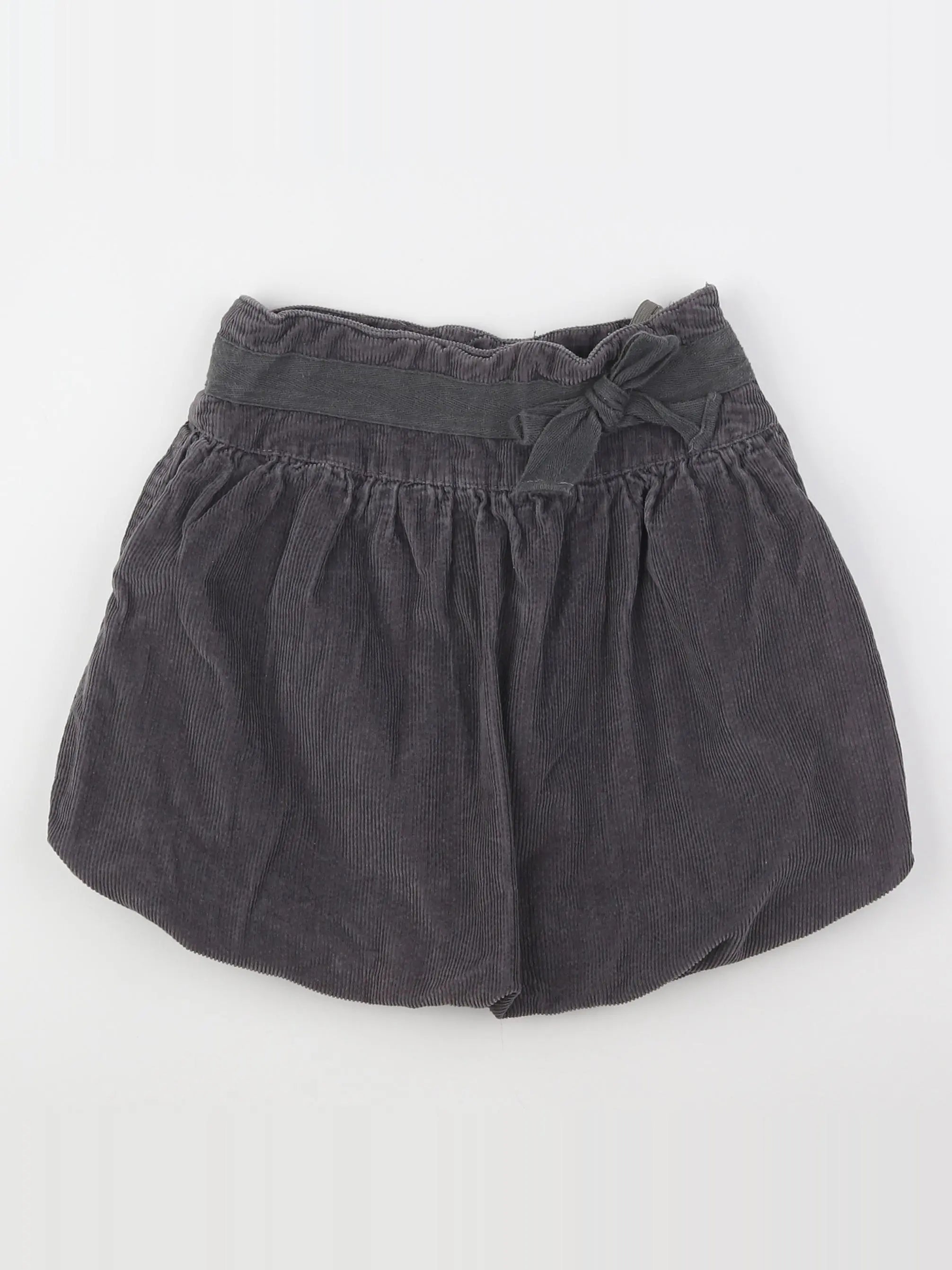 Vertbaudet - jupe gris - 8 ans