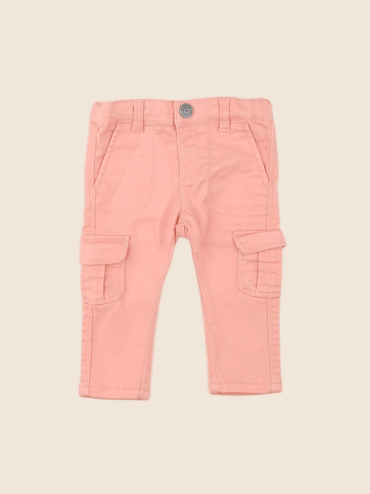 Vertbaudet - pantalon rose - 9 mois