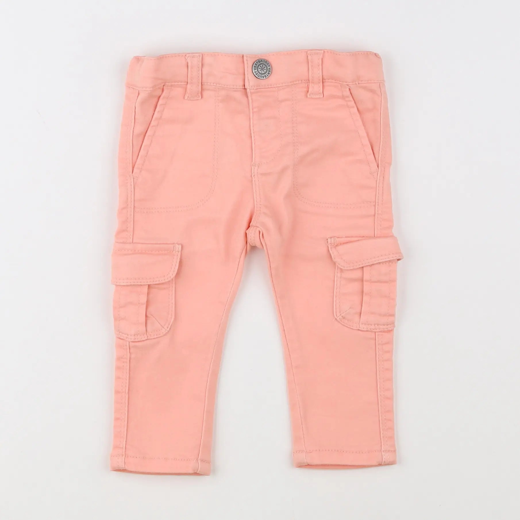 Vertbaudet - pantalon rose - 9 mois