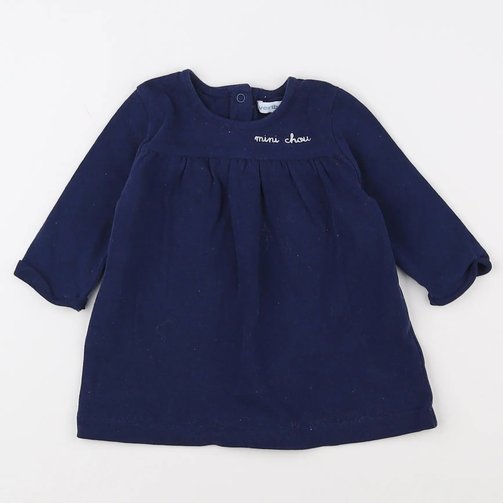 Vertbaudet - robe bleu - 3 mois