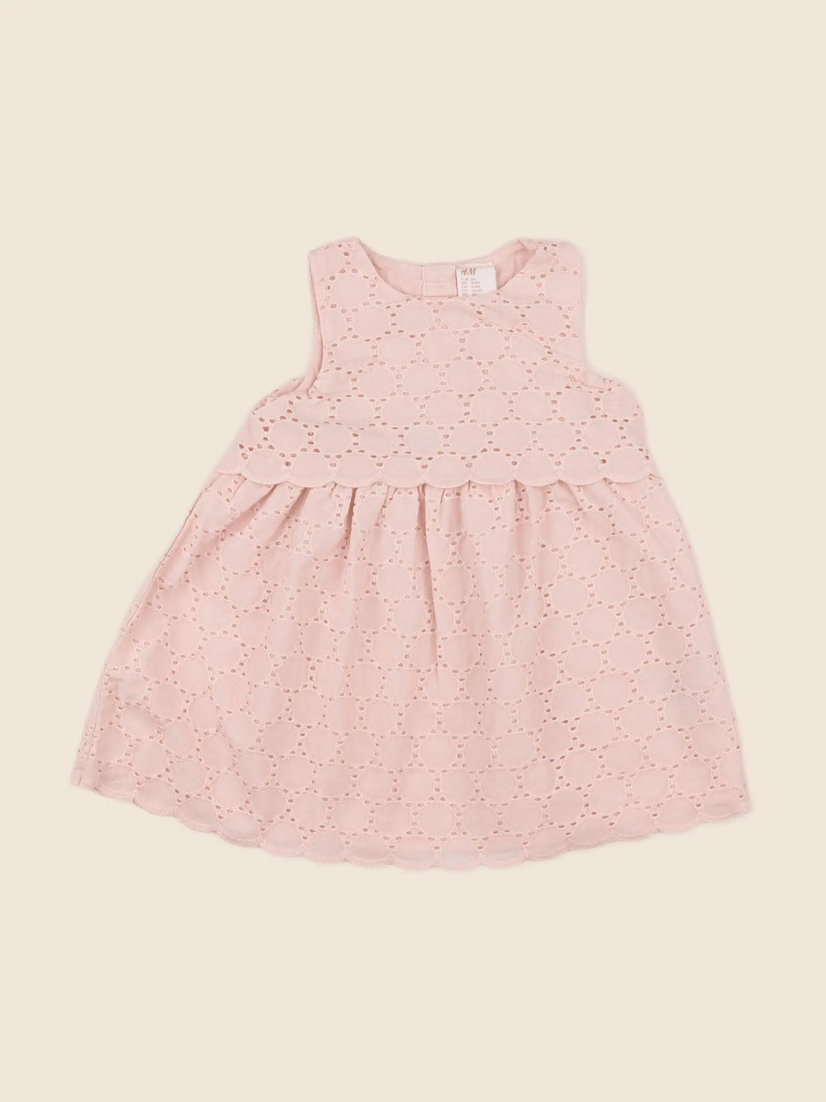 H&M - robe rose - 6 mois