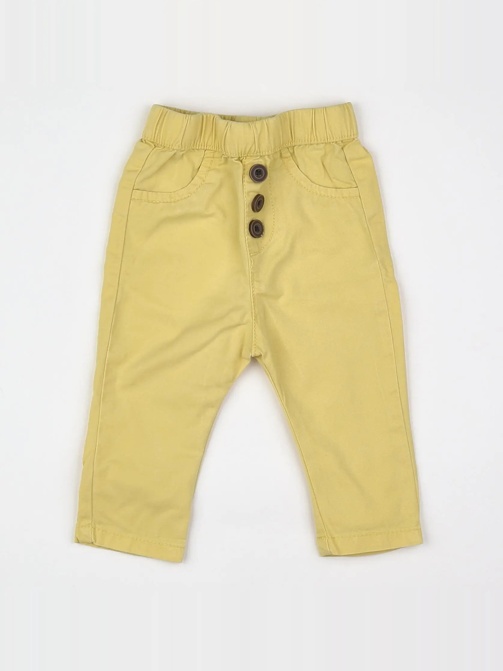 Tape à l'oeil - pantalon jaune - 6 mois