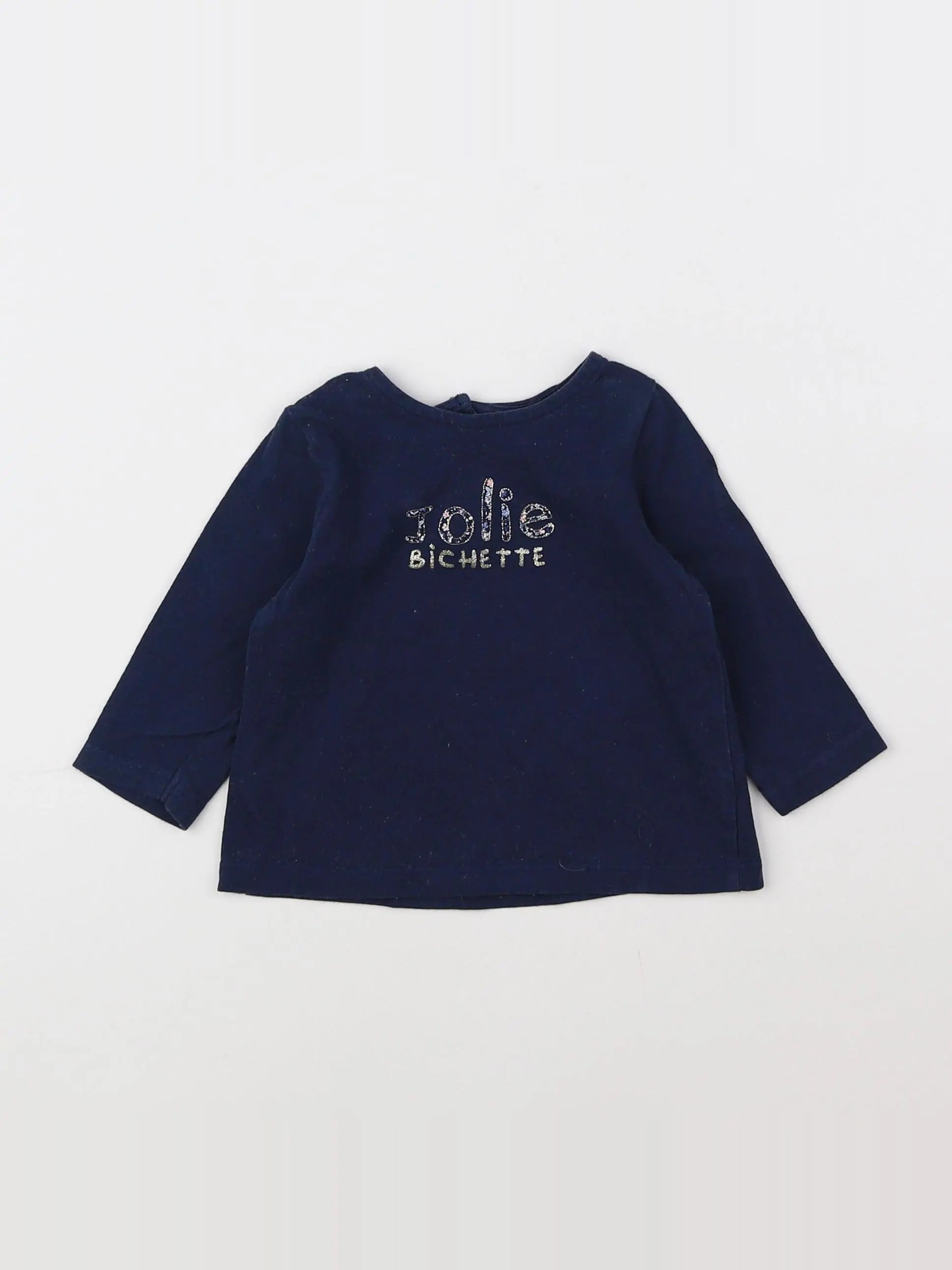 Tape à l'oeil - tee-shirt bleu - 6 mois