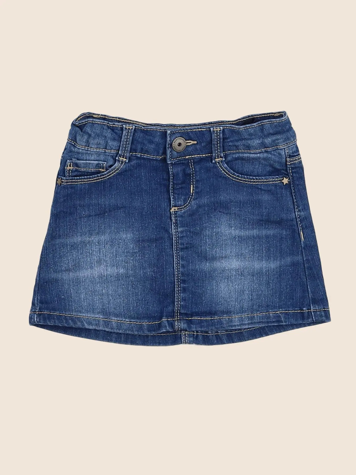 Vertbaudet - jupe bleu - 3 ans