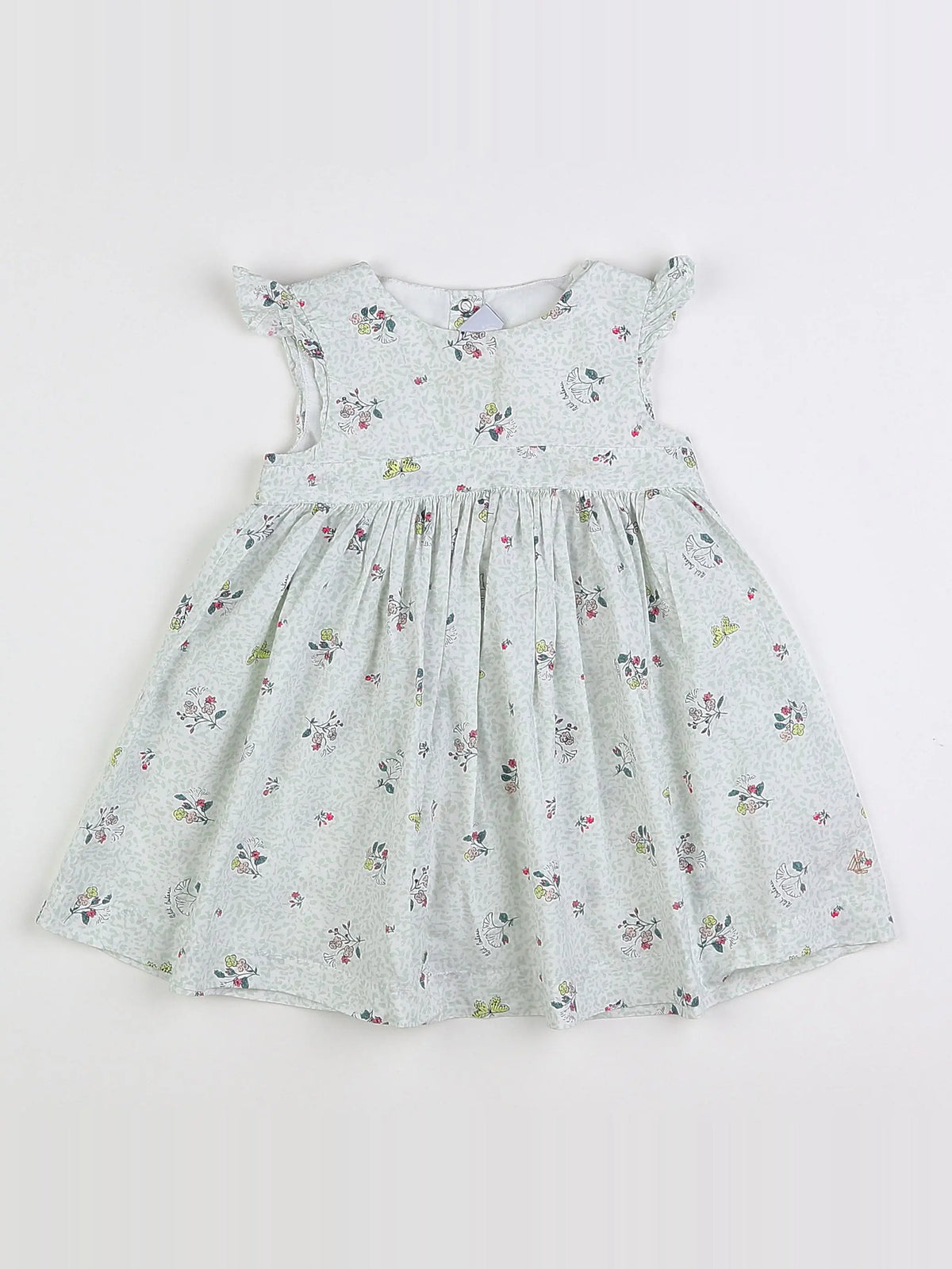 Petit Bateau - robe multicolore - 18 mois