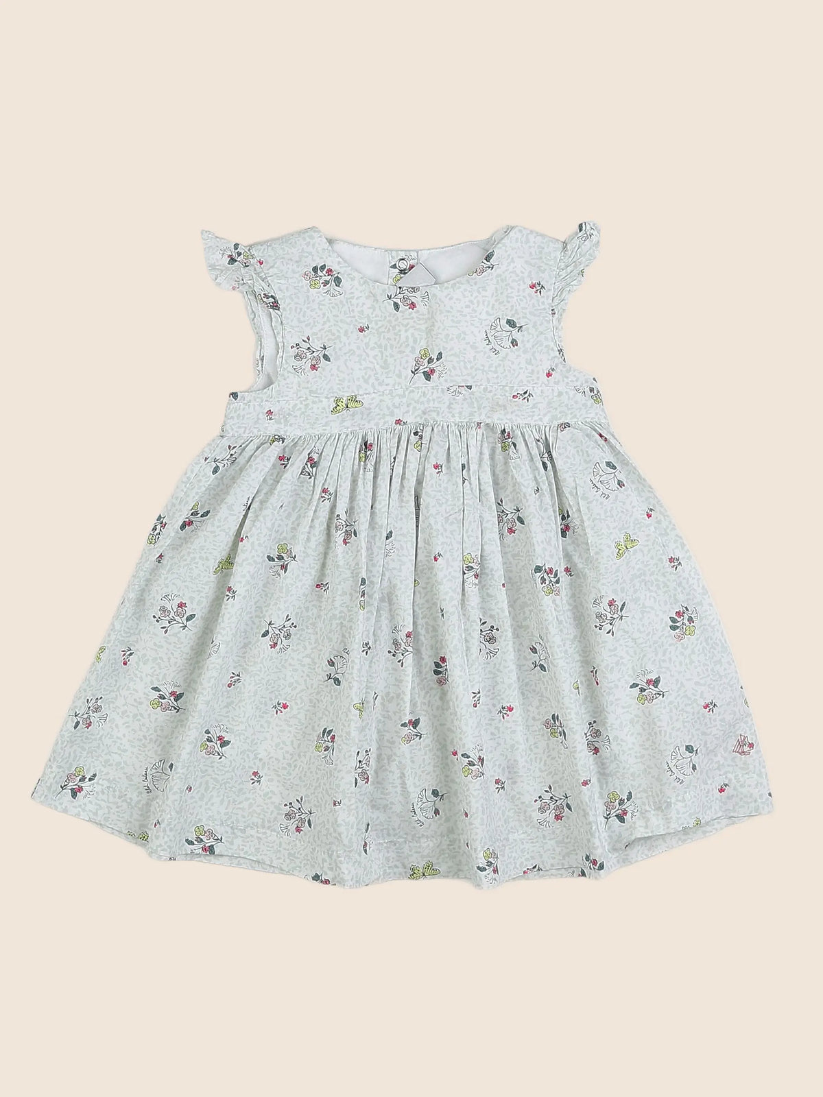 Petit Bateau - robe multicolore - 18 mois