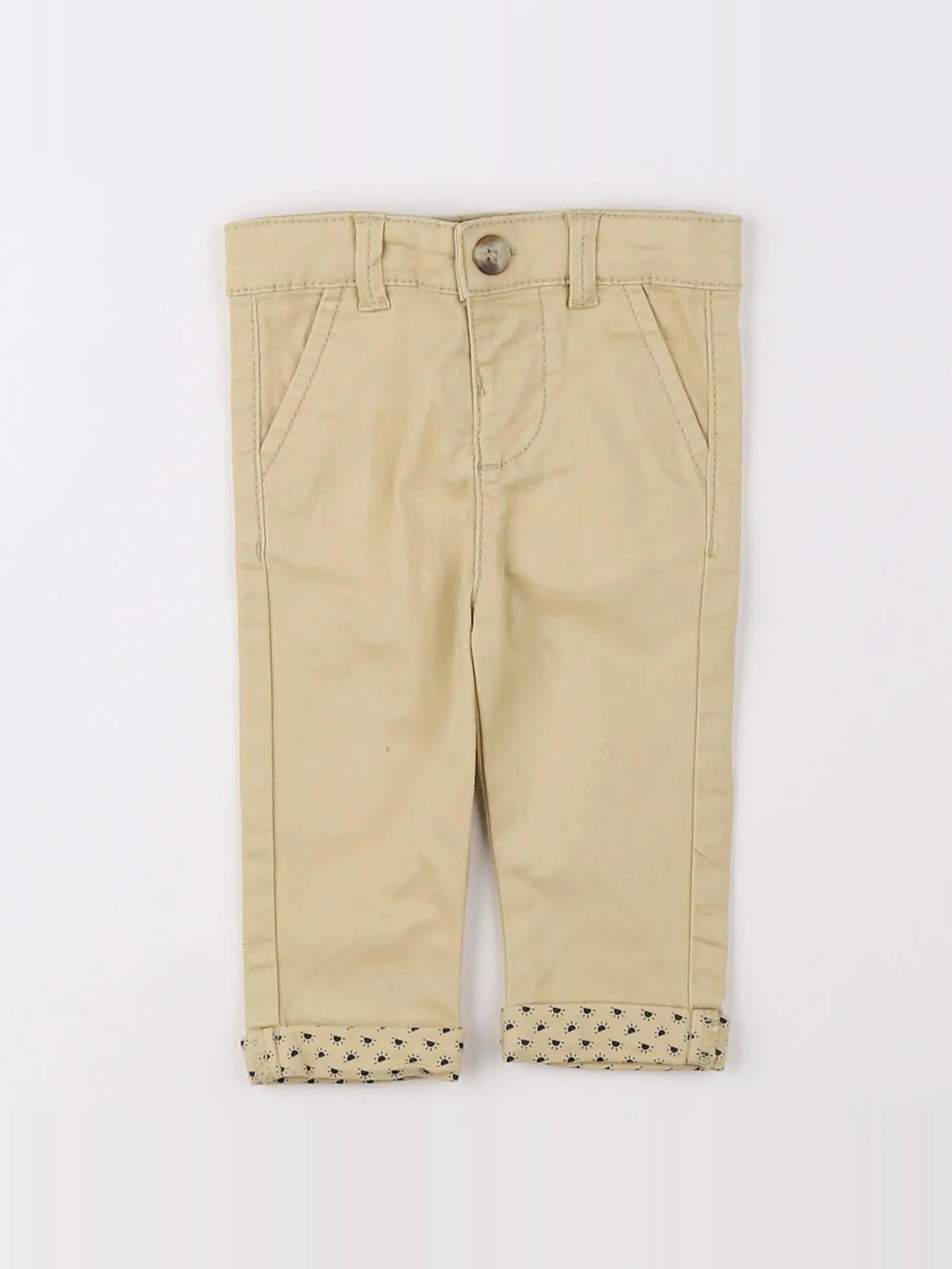 Tape à l'oeil - pantalon beige - 3 mois