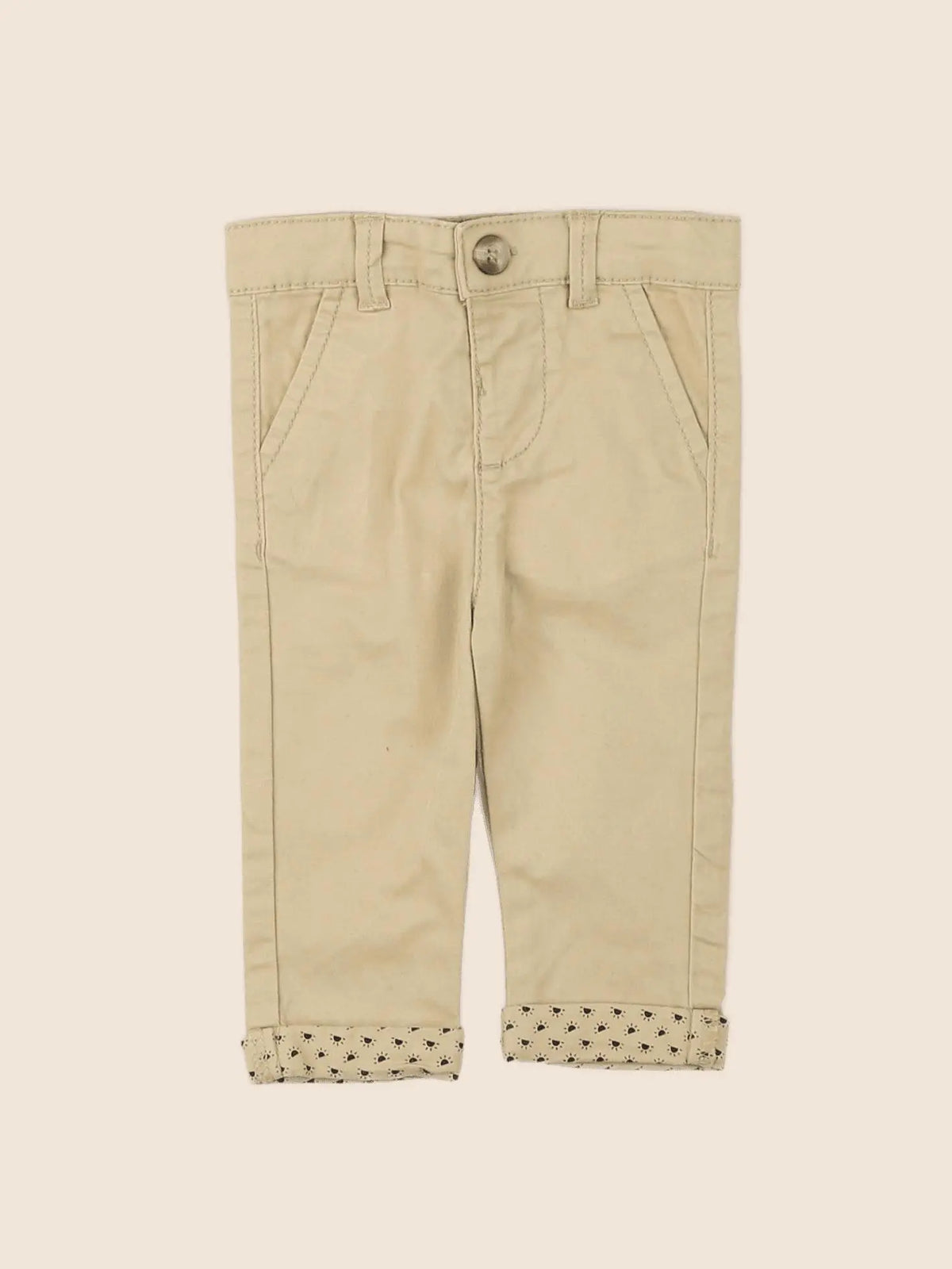 Tape à l'oeil - pantalon beige - 3 mois