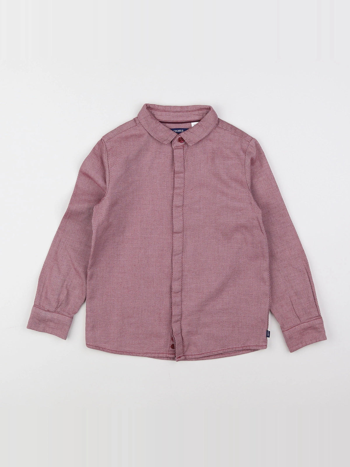 Okaidi - chemise rouge - 6 ans